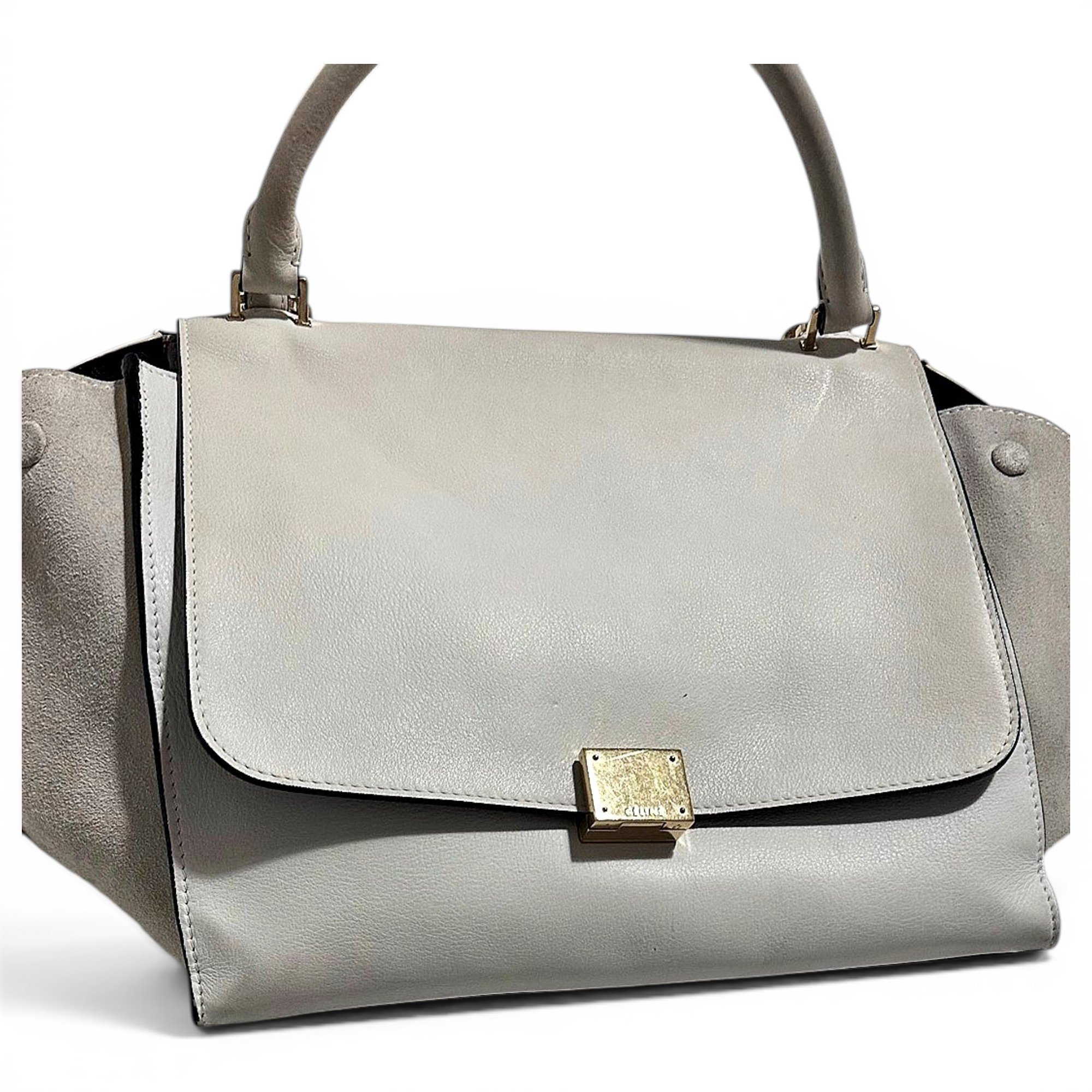 Big Bag leather handbag