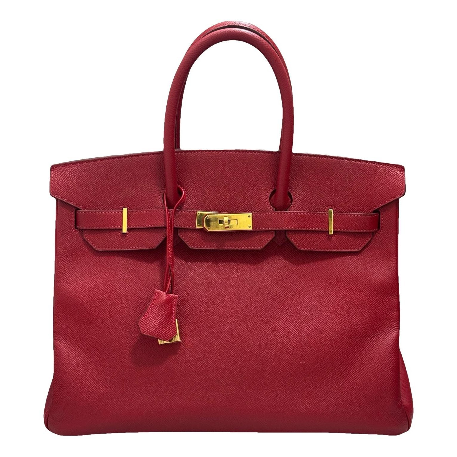 Birkin 35 leather handbag