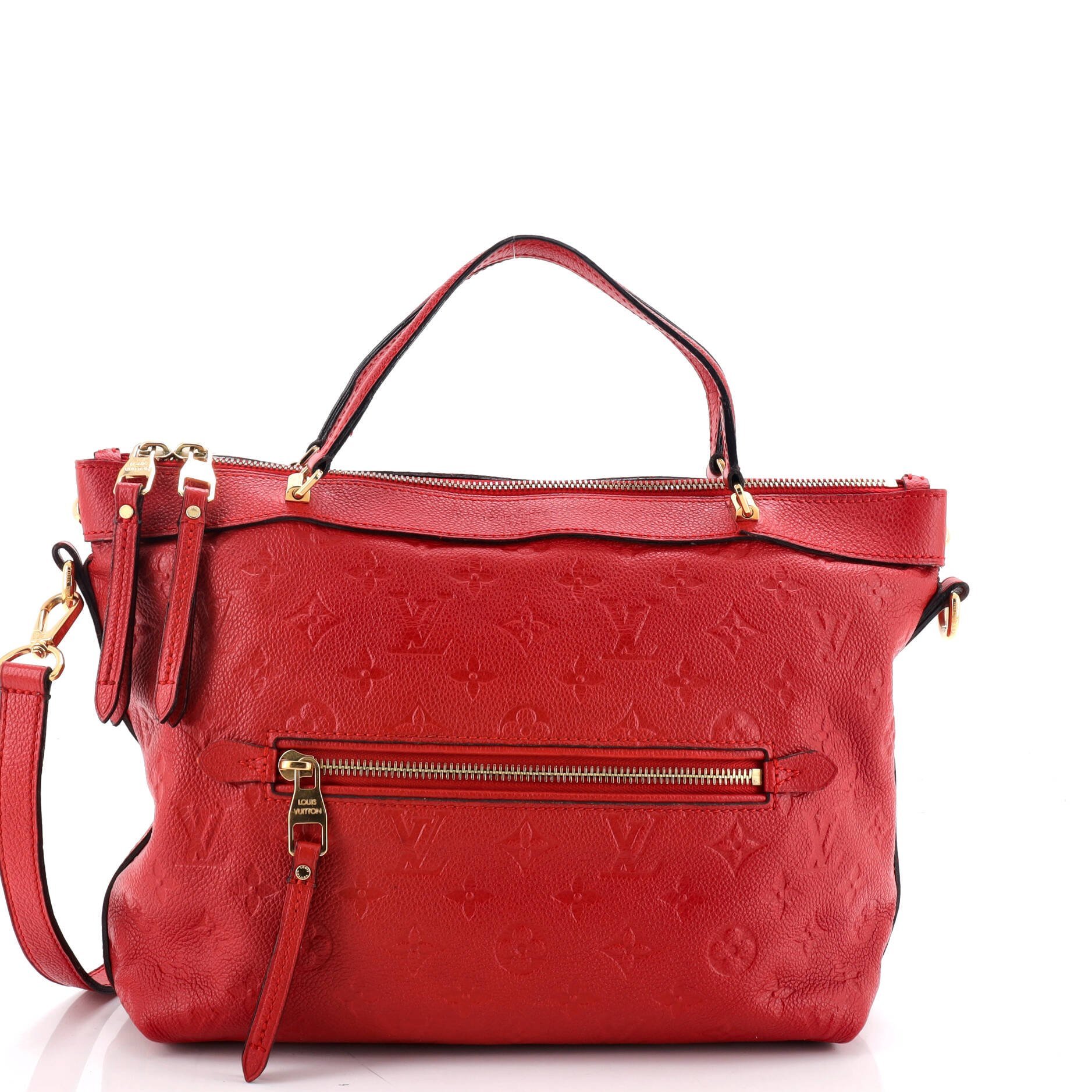 Leather satchel