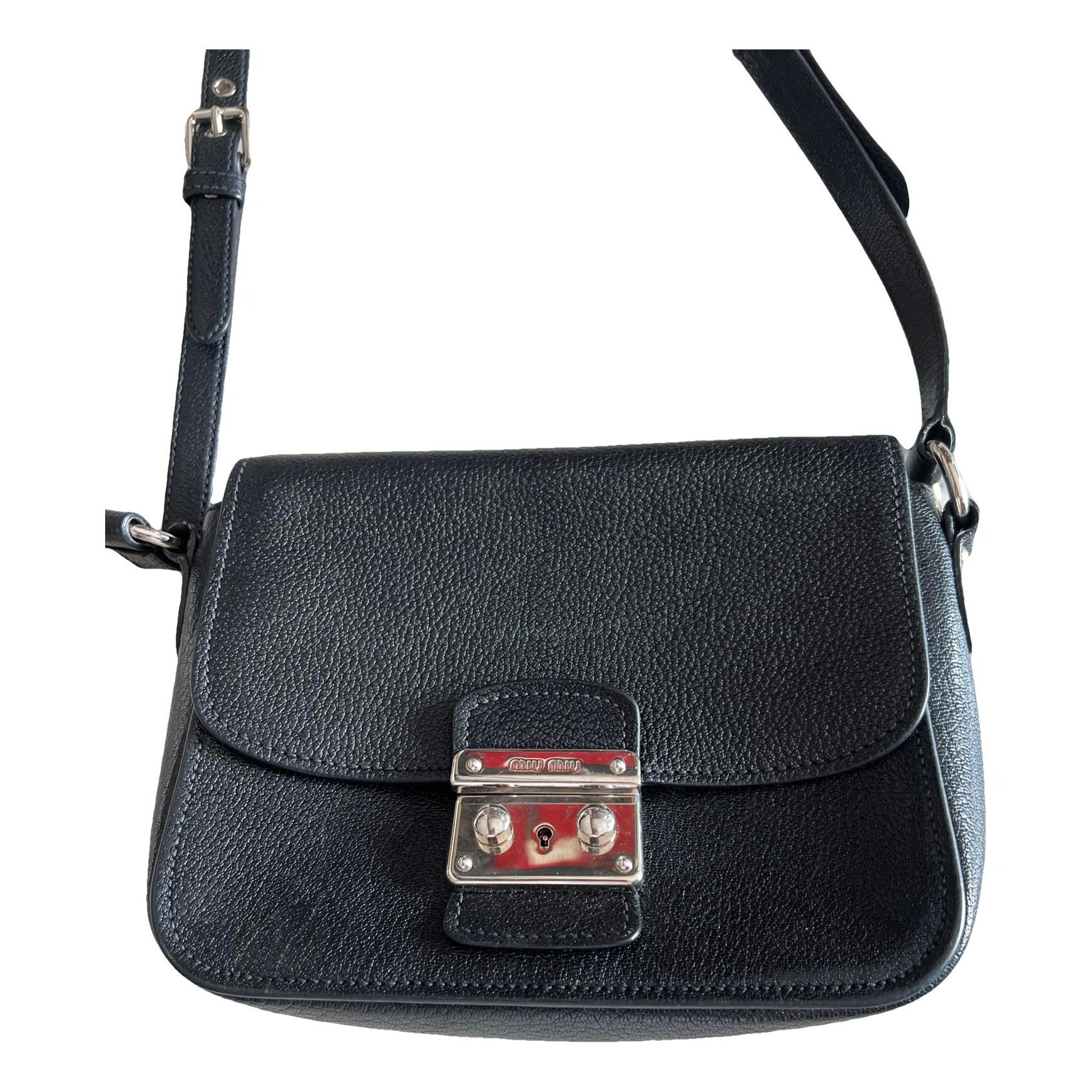 Leather crossbody bag