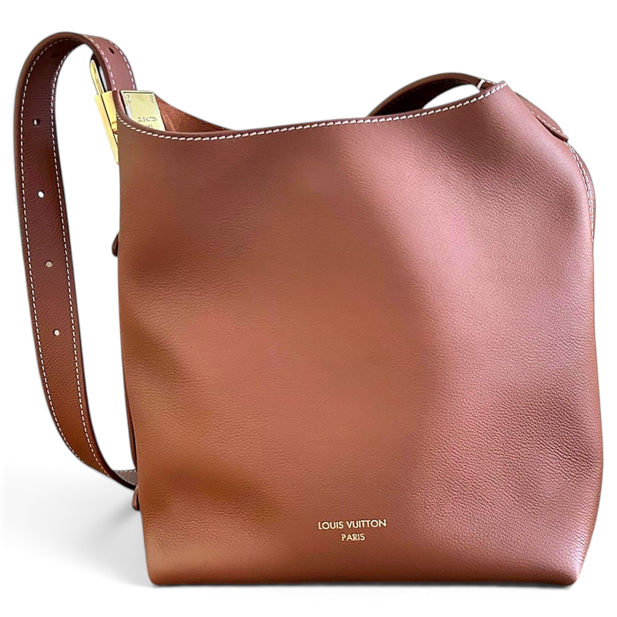 Low Key Hobo leather handbag
