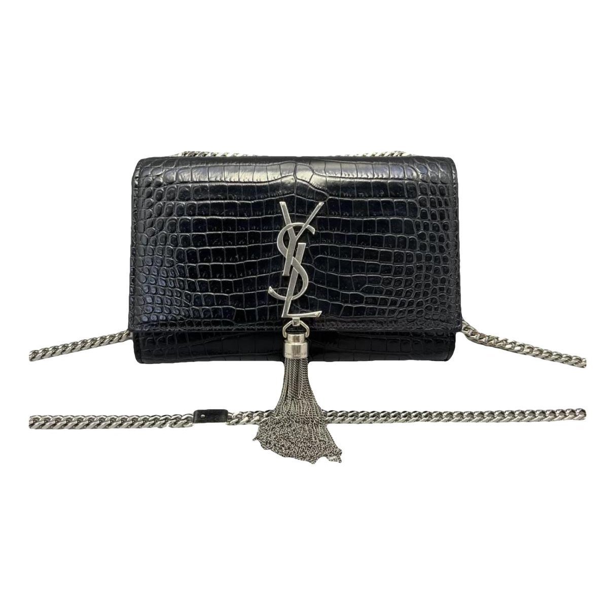 Pompom Kate leather crossbody bag