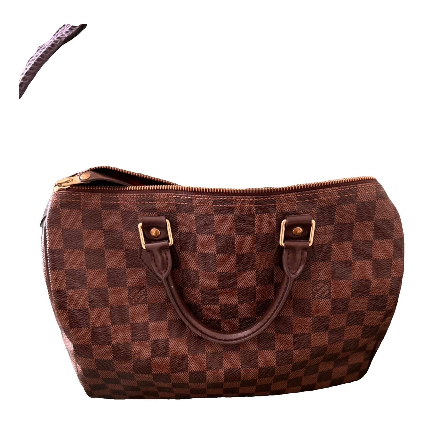 Speedy leather handbag