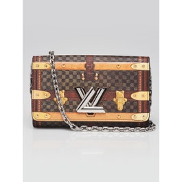 Louis Vuitton Louis Vuitton Limited Edition Damier Canvas Time Trunk Twist Chain Bag