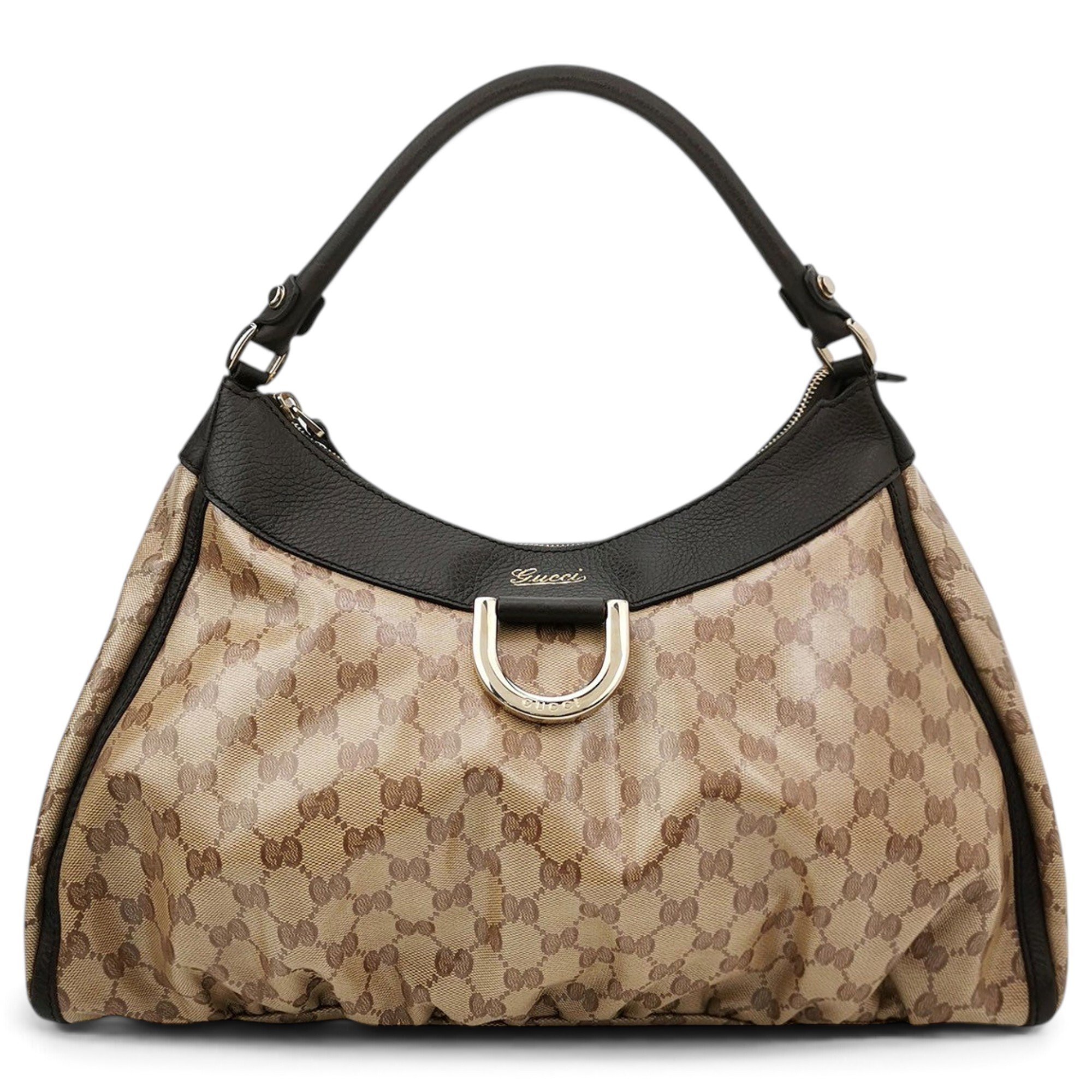 D-Ring leather handbag