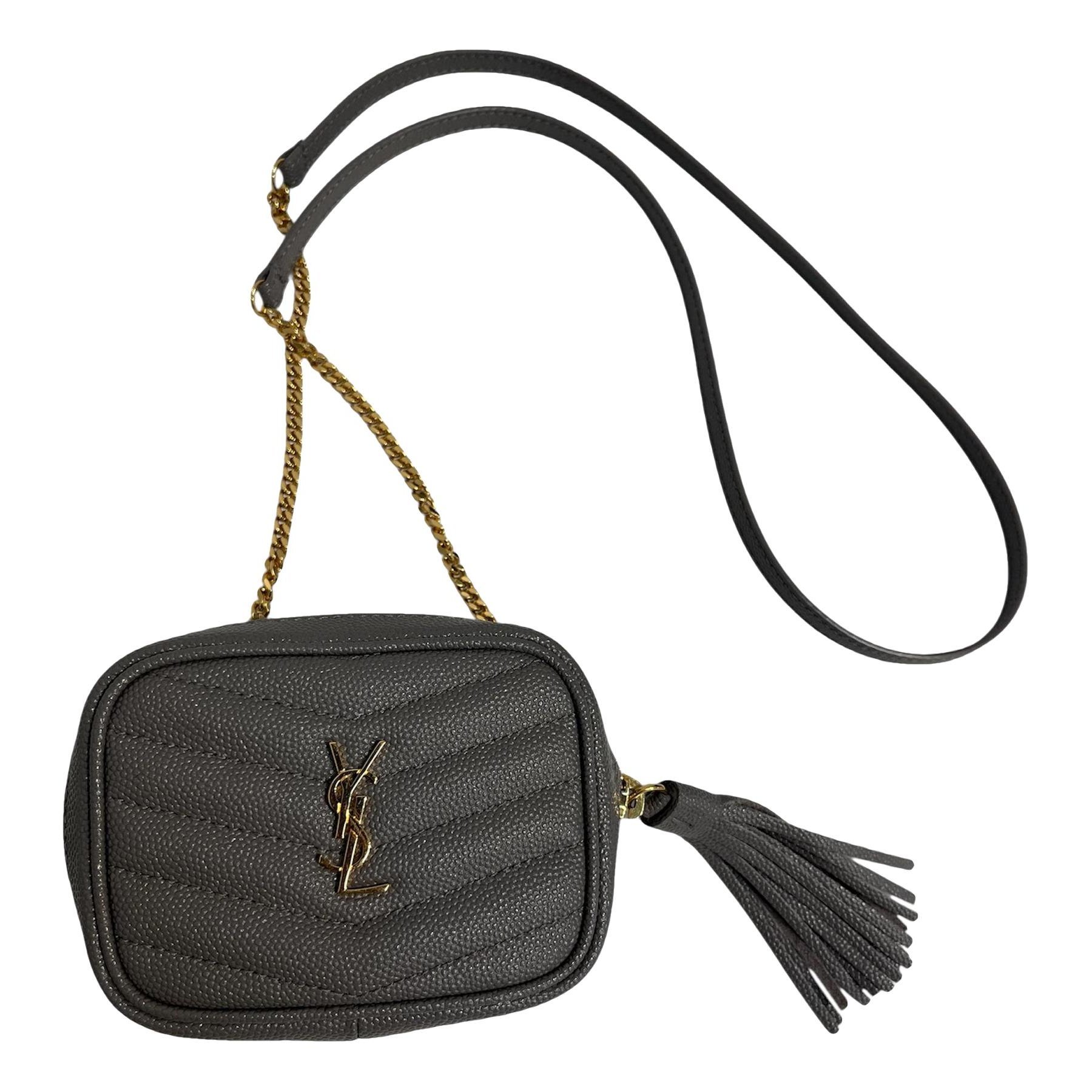 Leather crossbody bag