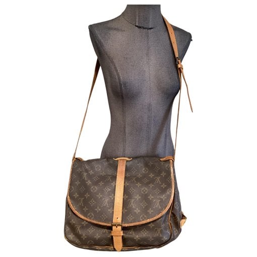 Saumur leather crossbody bag