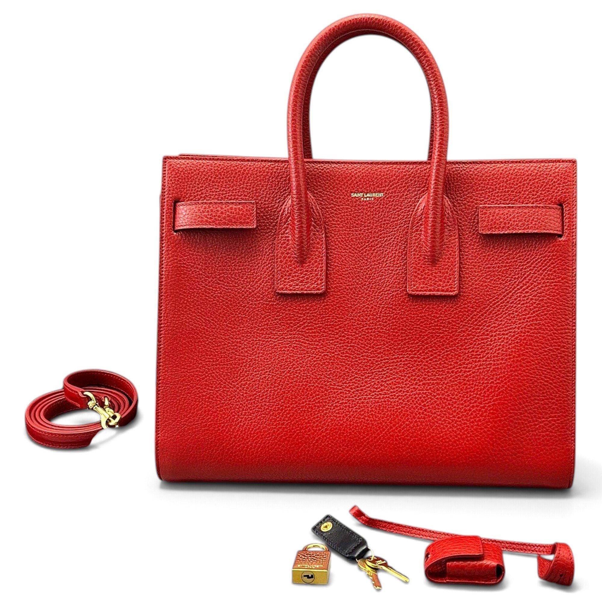 Sac de Jour leather tote