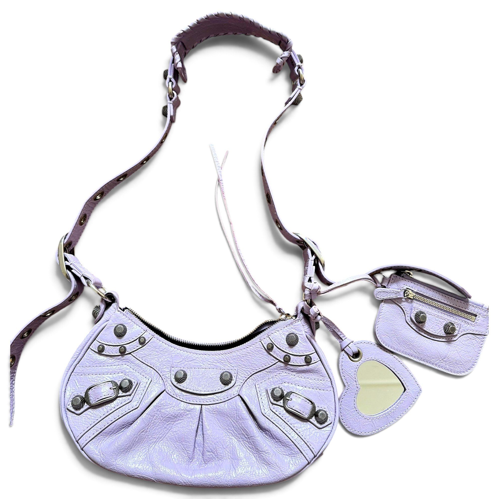 Le Cagole leather handbag