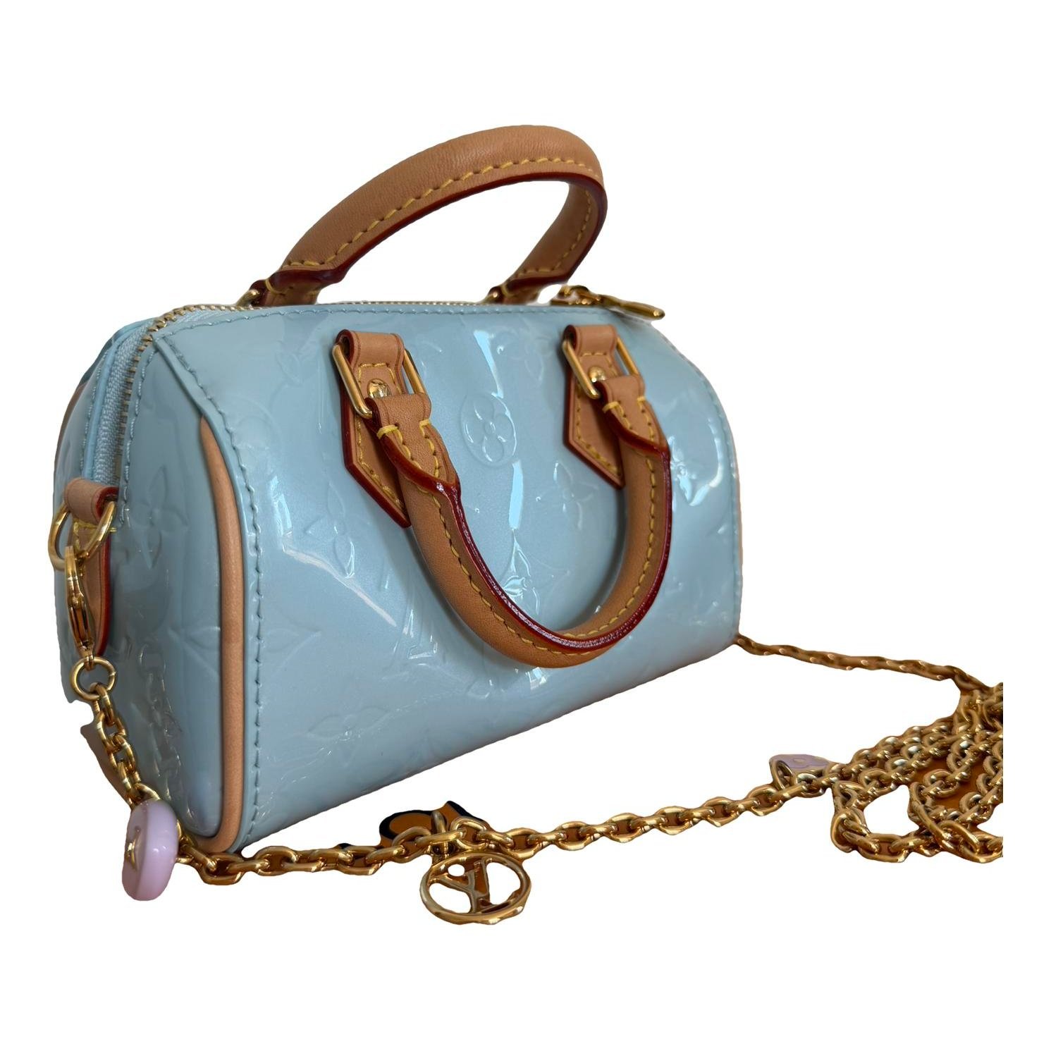 Louis Vuitton Nano Speedy / Mini HL cloth bag