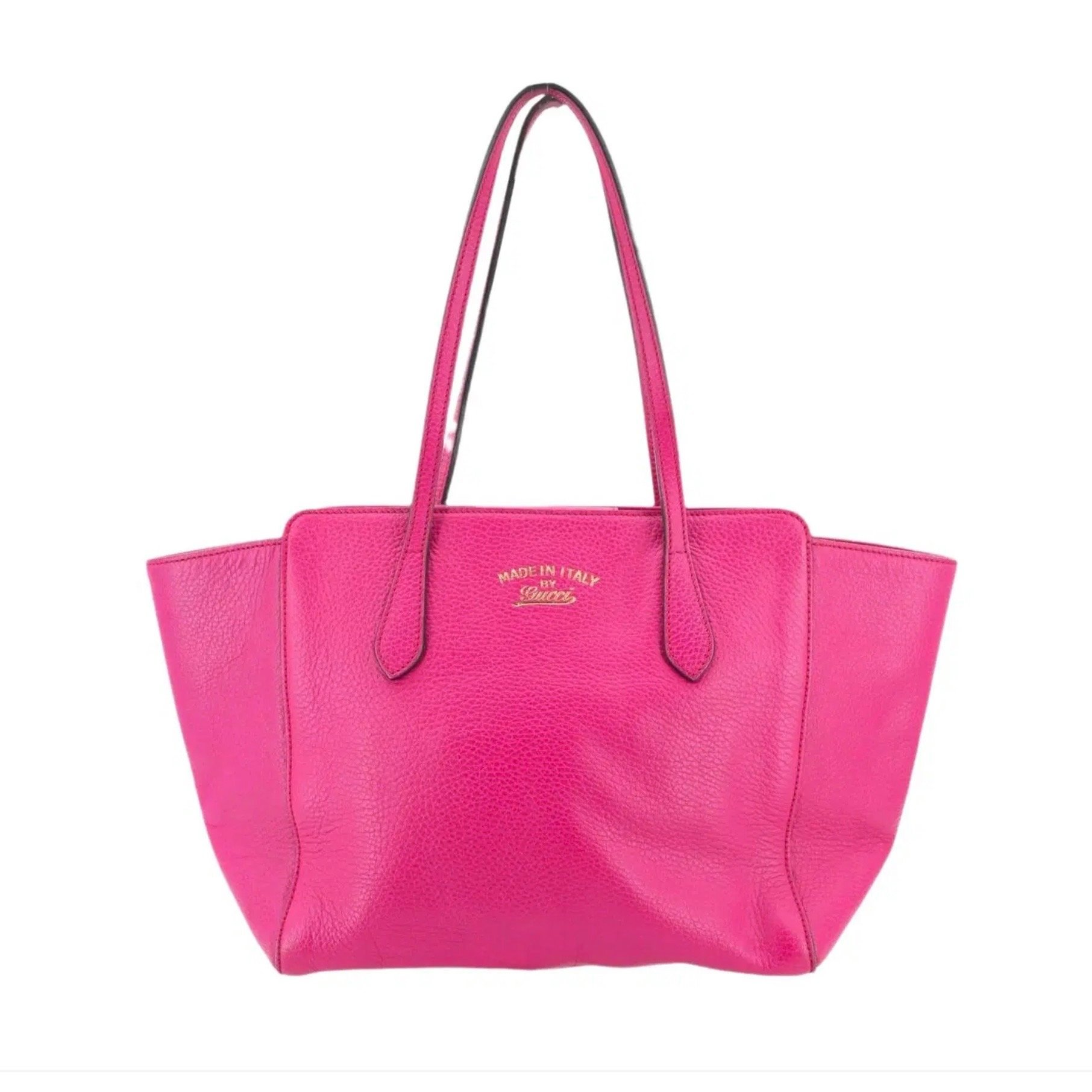 Swing leather tote