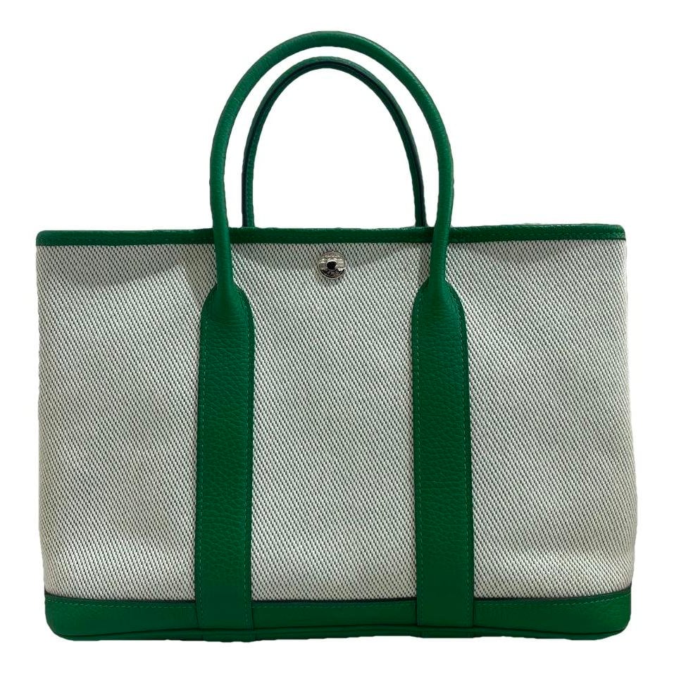 Garden Party leather handbag