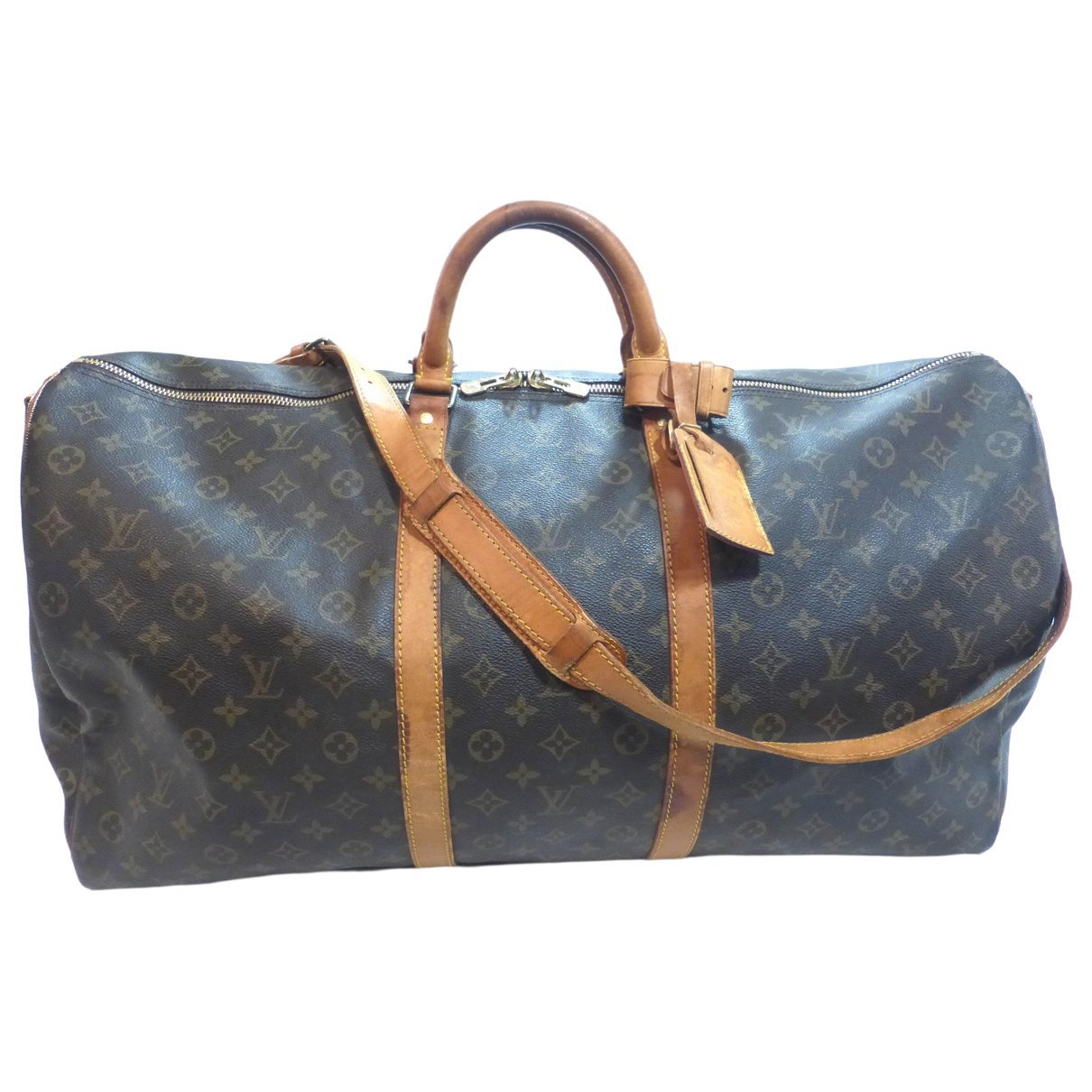 Keepall leather 48h bag