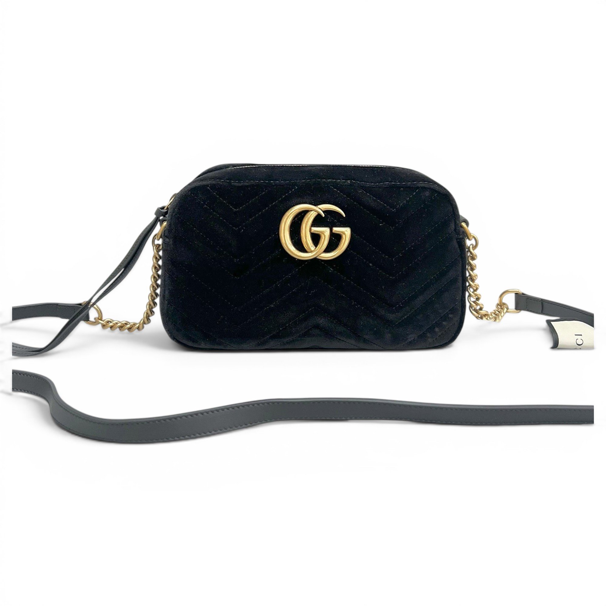 GG Marmont velvet handbag
