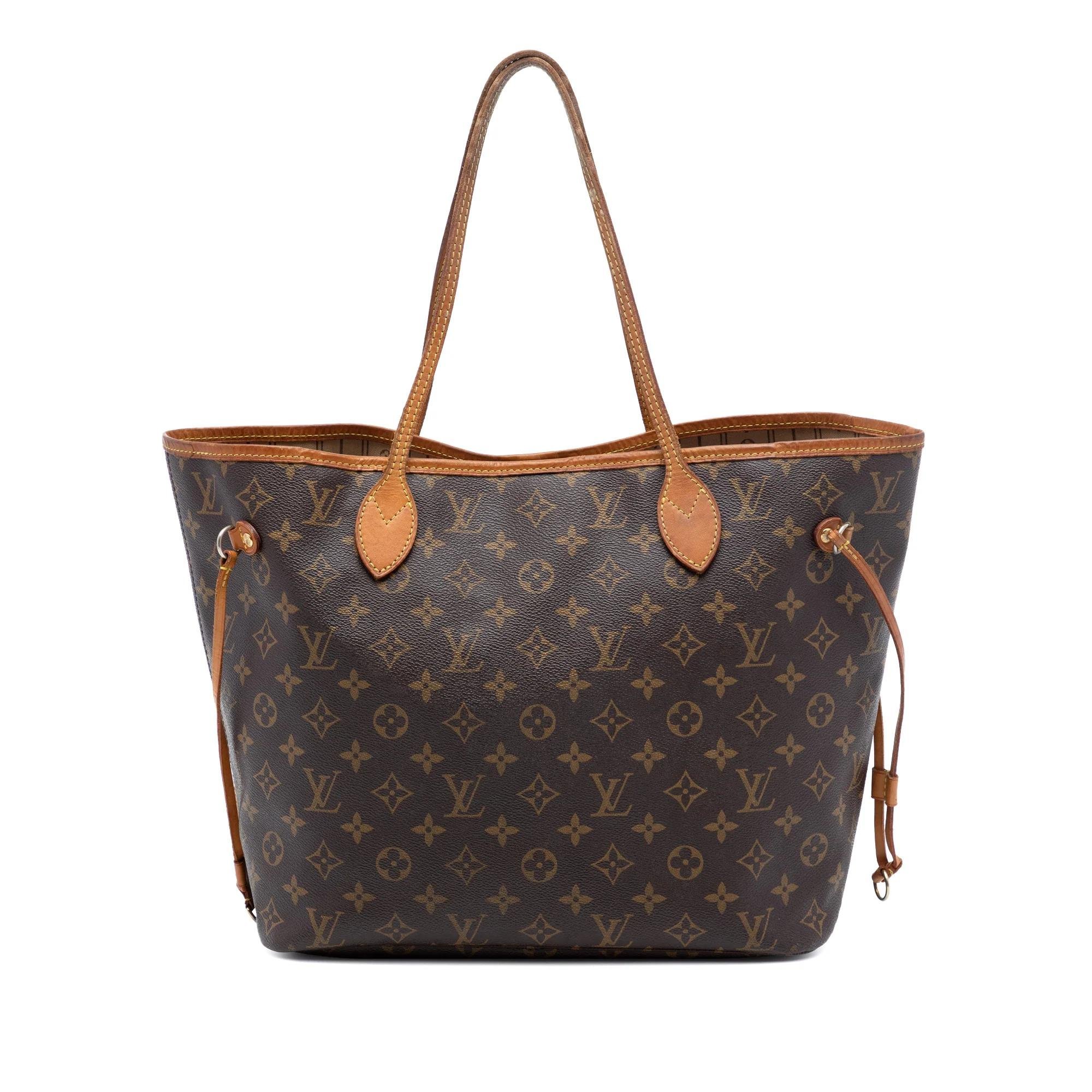 Neverfull leather tote