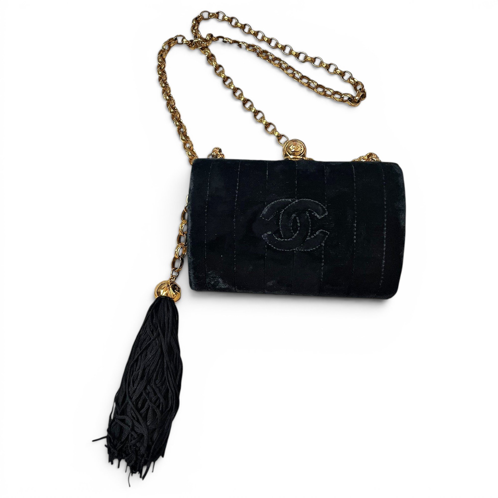 Chanel Velvet handbag