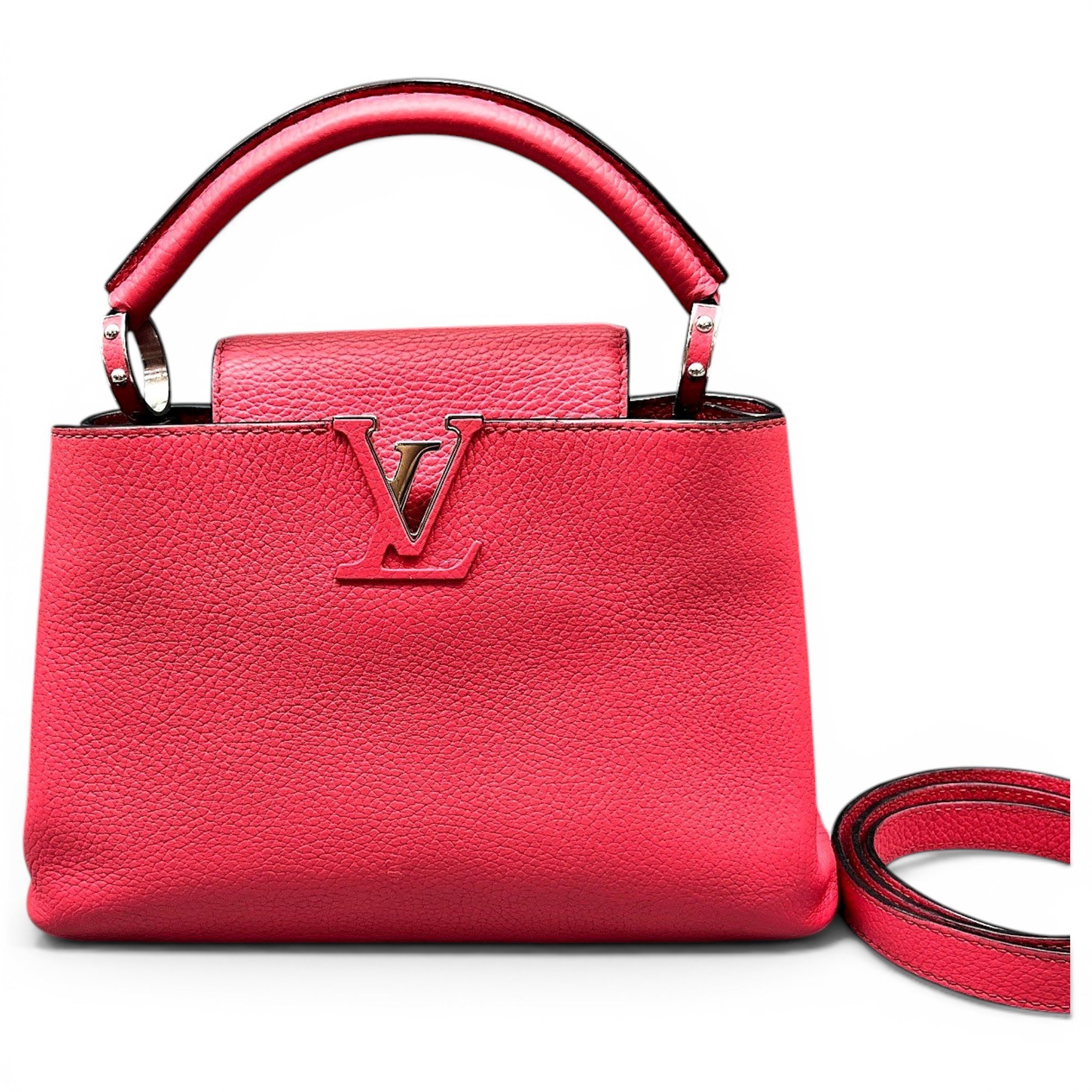 Capucines leather handbag
