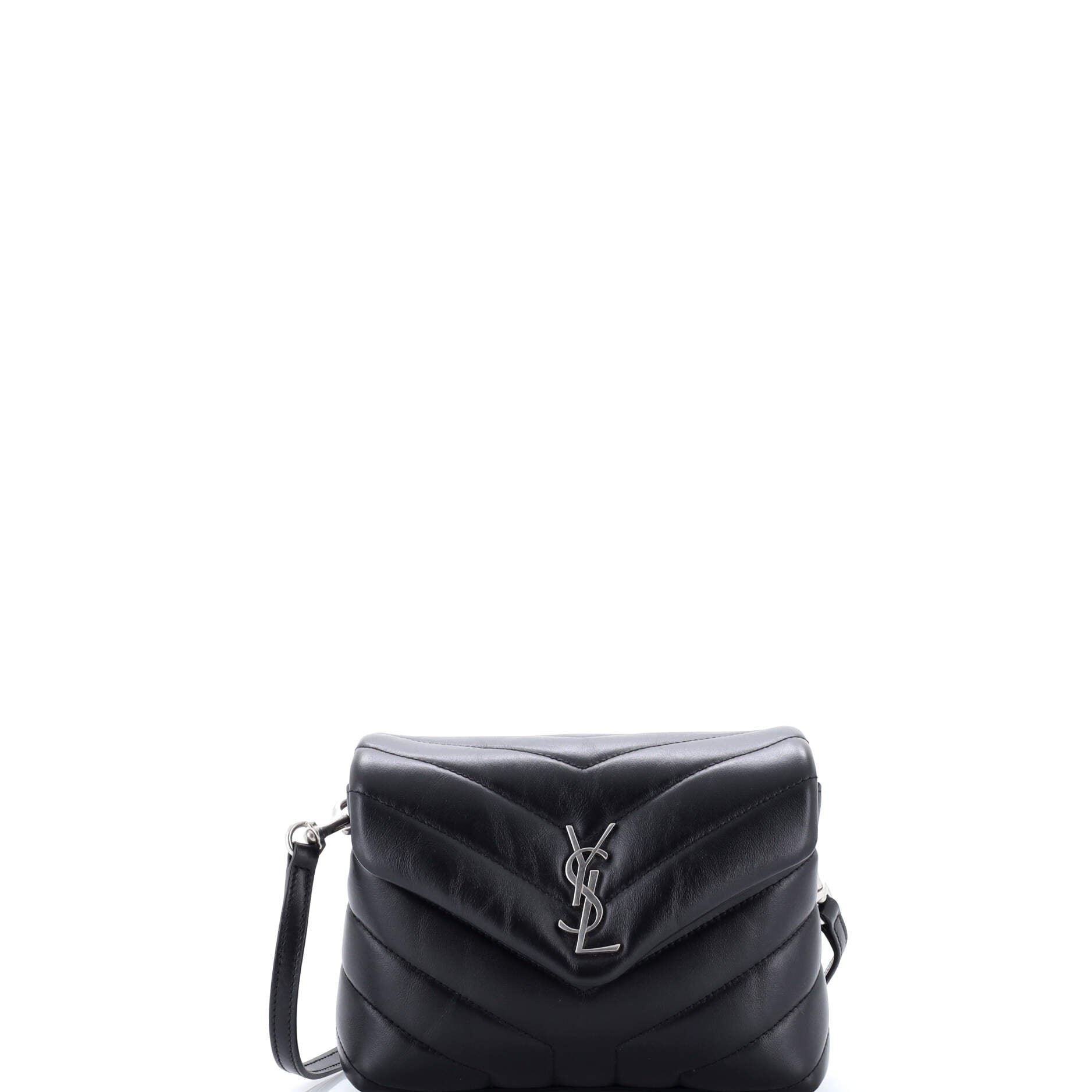 Loulou Shoulder Bag Matelasse Chevron Leather Toy