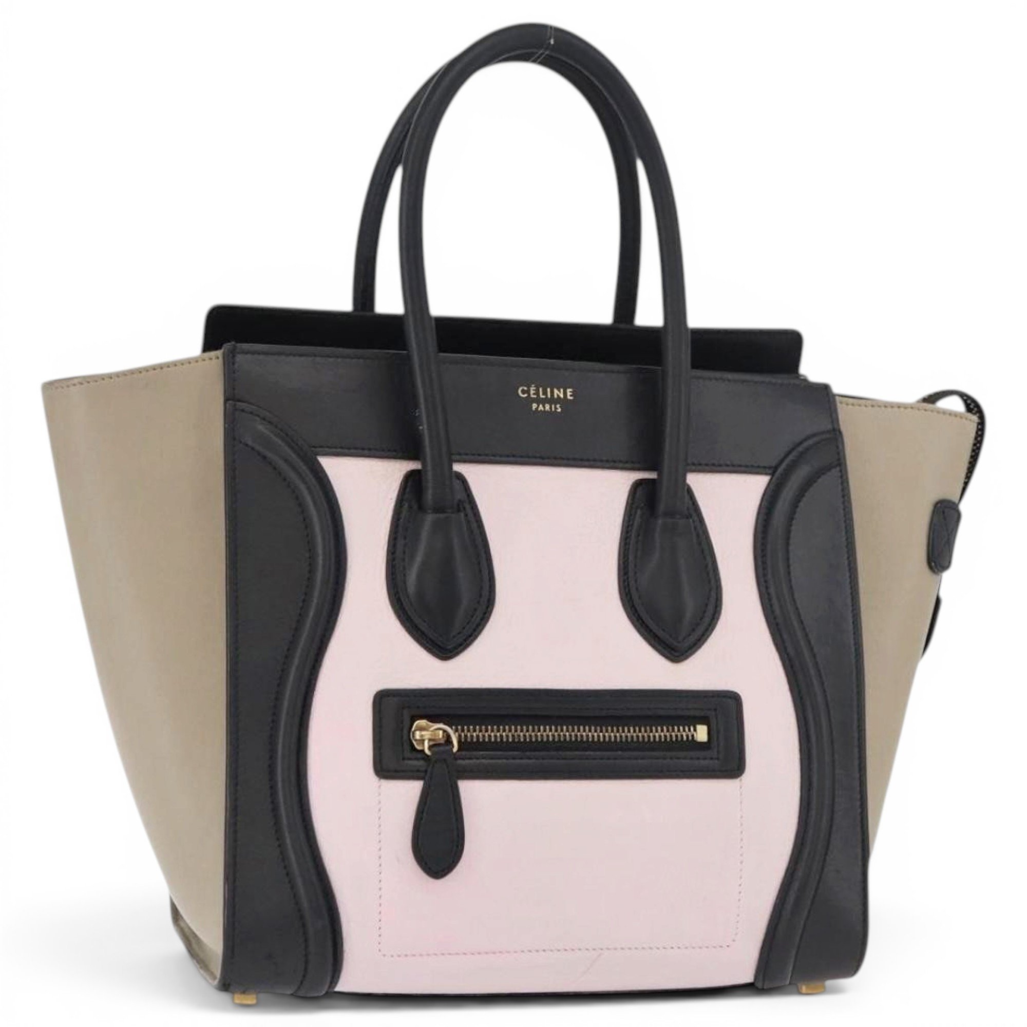 Luggage leather handbag