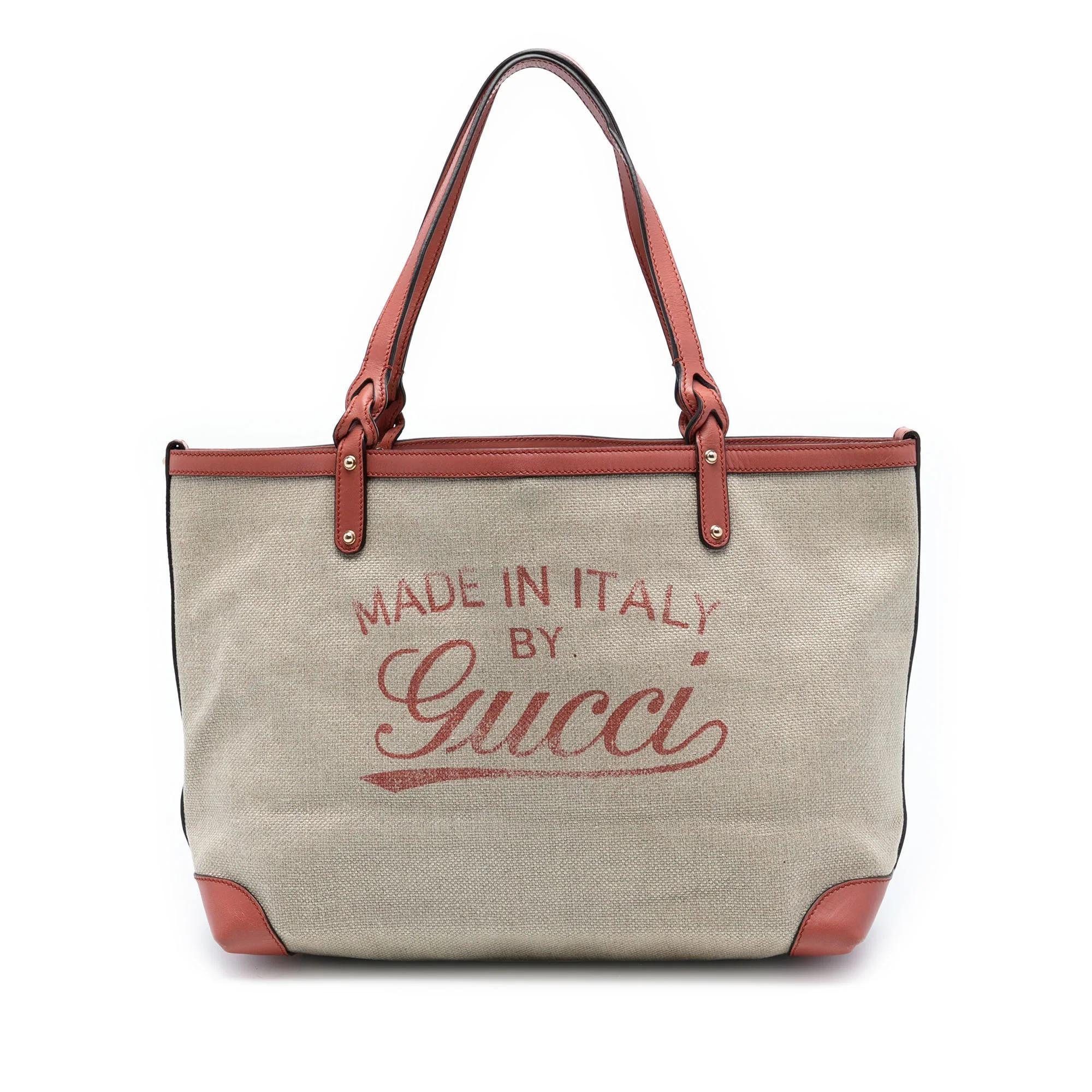 Leather tote