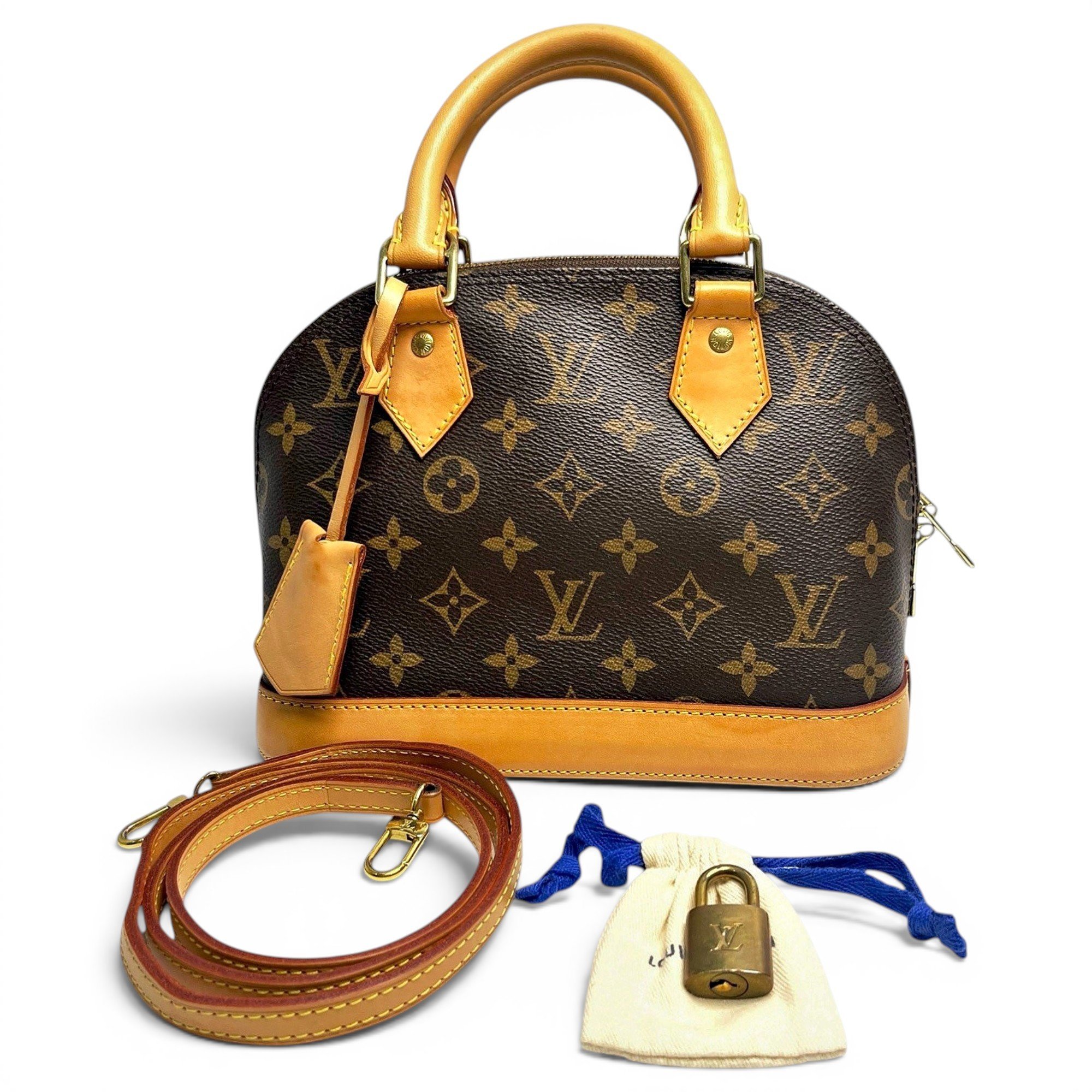 Alma BB leather handbag