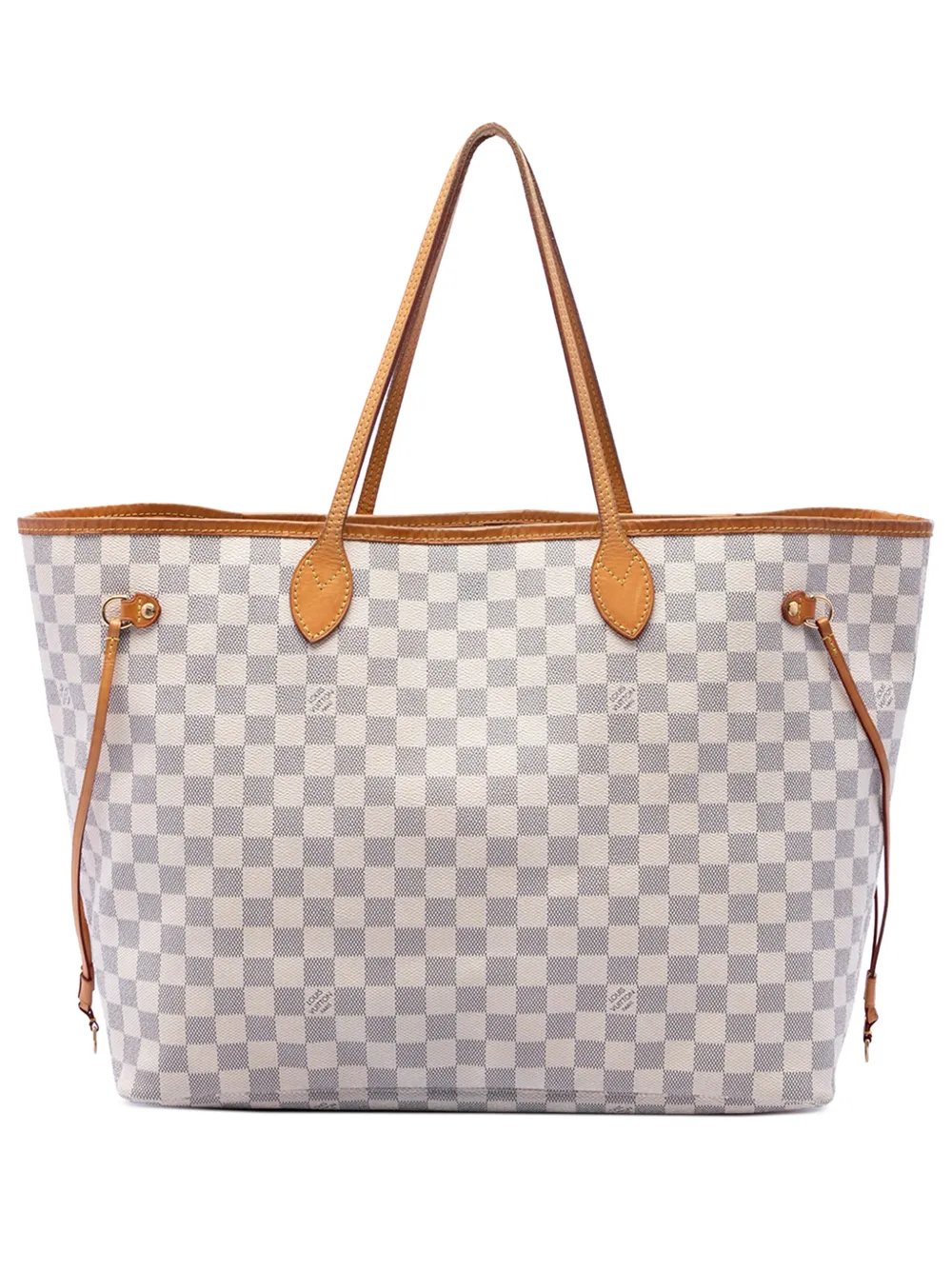 2012 Damier Azur Neverfull GM tote bag