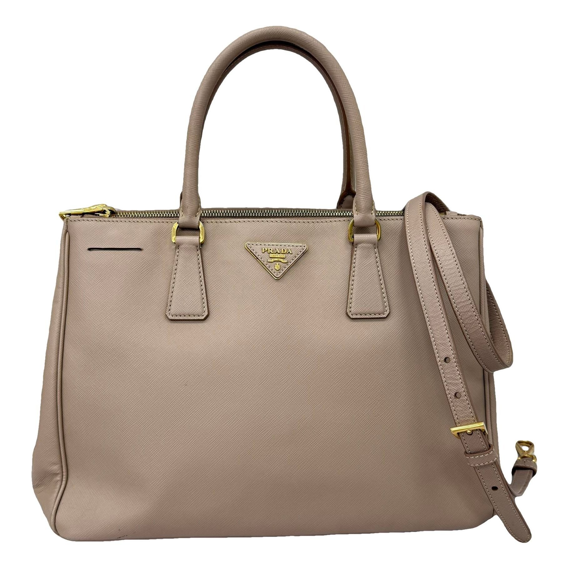 Galleria leather handbag