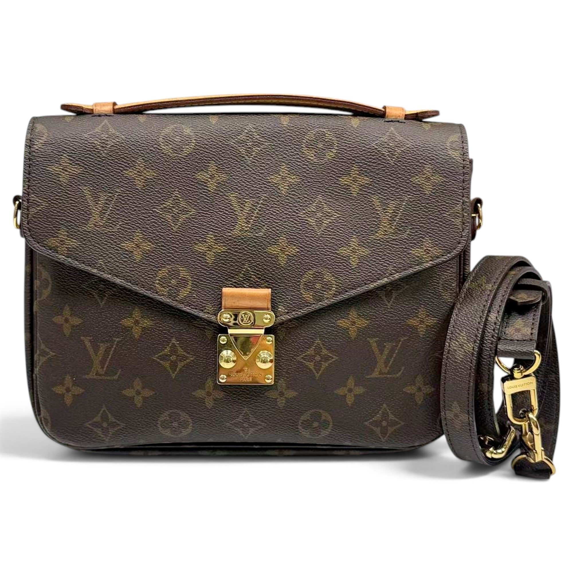 Metis leather crossbody bag