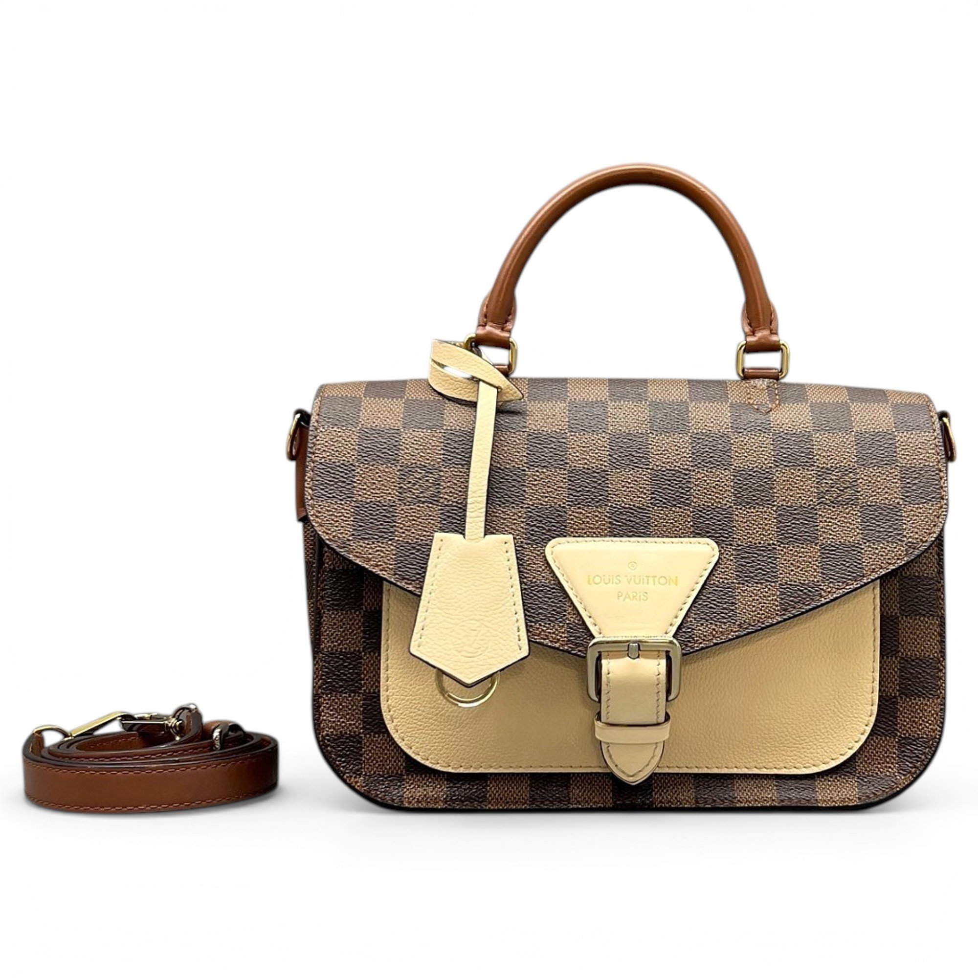 Metis leather satchel