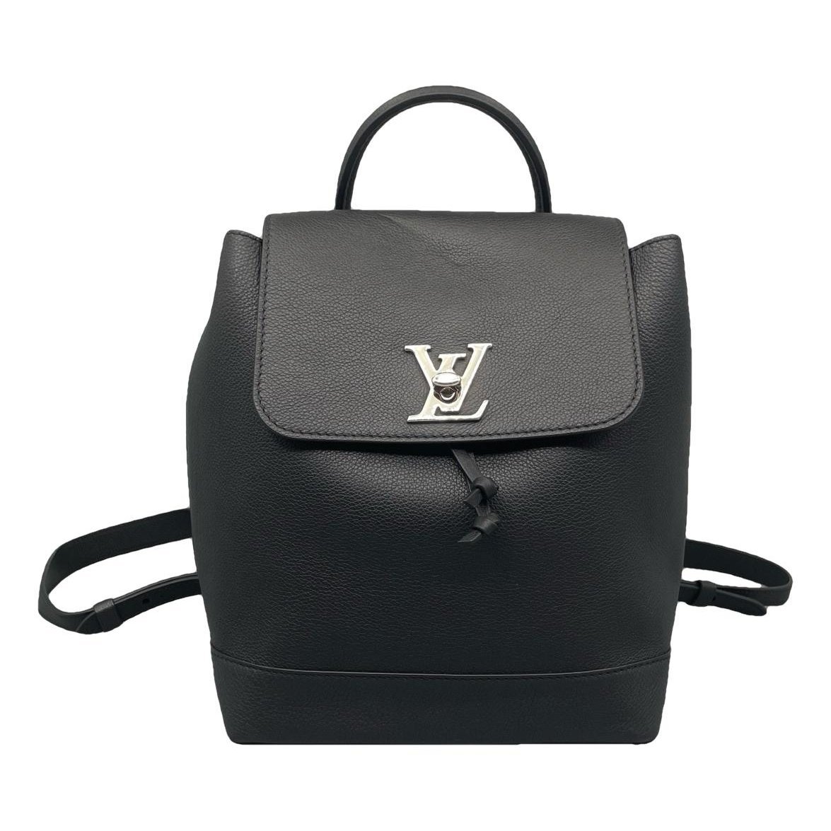 Lockme leather backpack