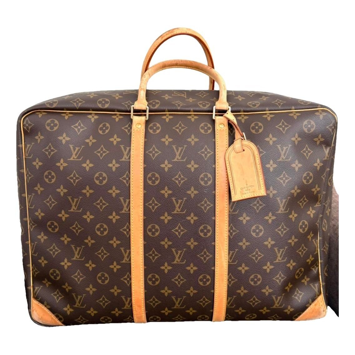 Sirius patent leather travel bag