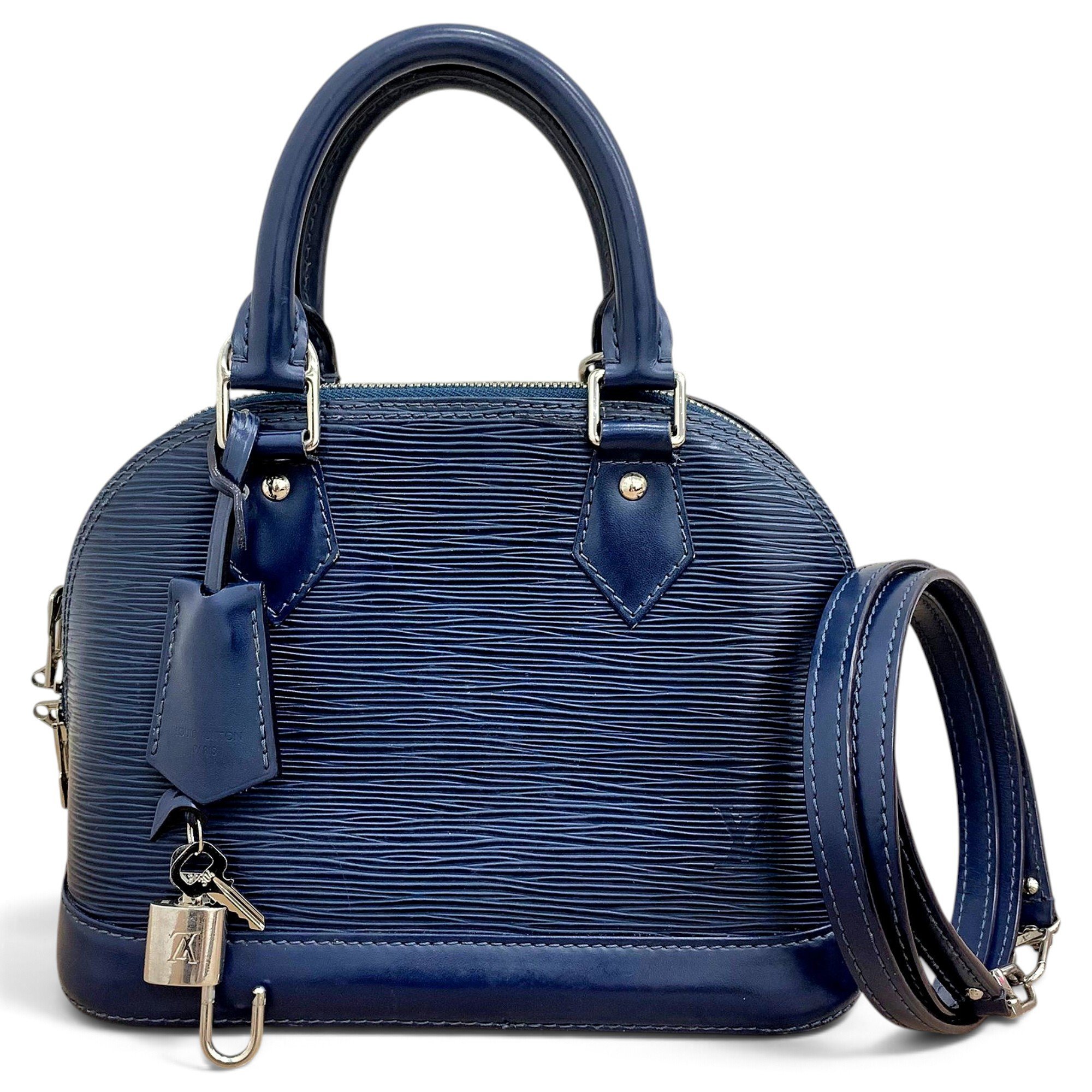 Alma leather handbag