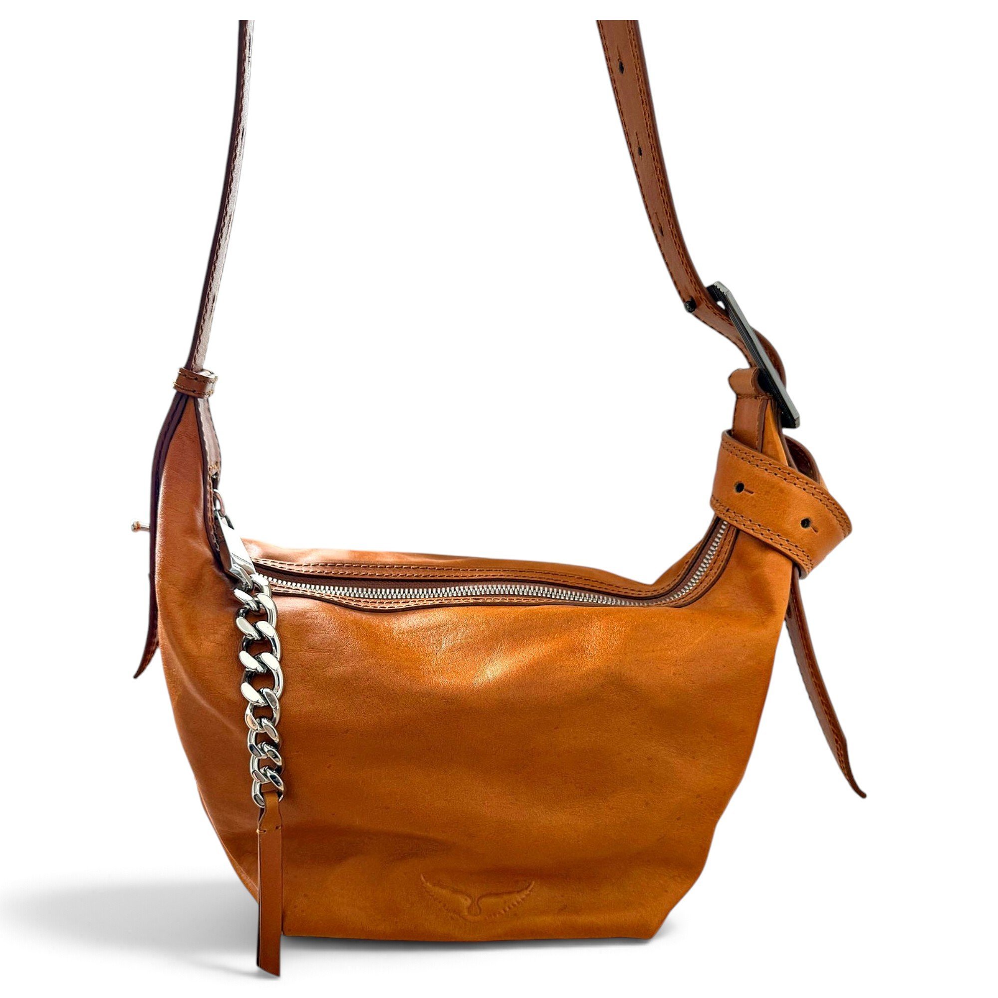 Leather crossbody bag