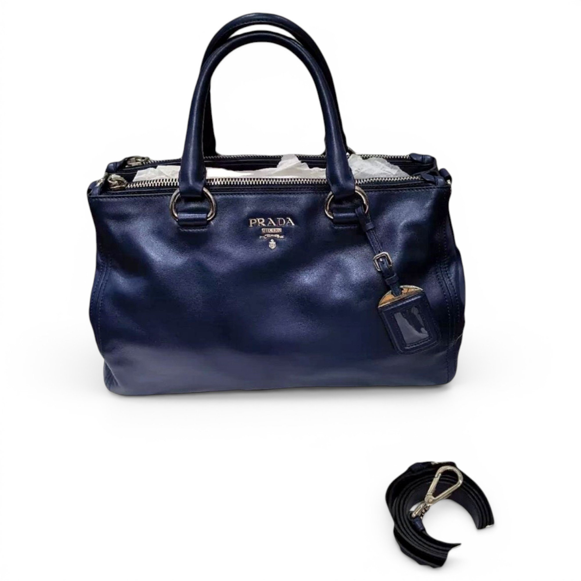 Galleria leather handbag