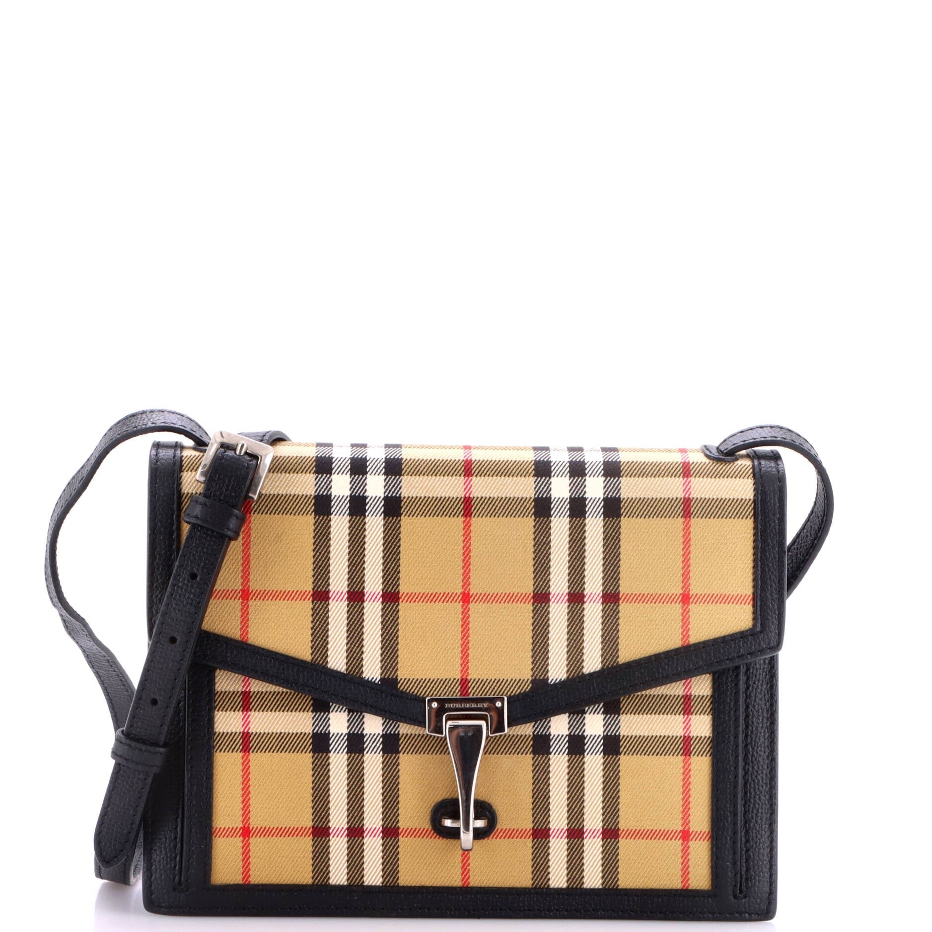 Macken Crossbody Bag Vintage Check Canvas Small