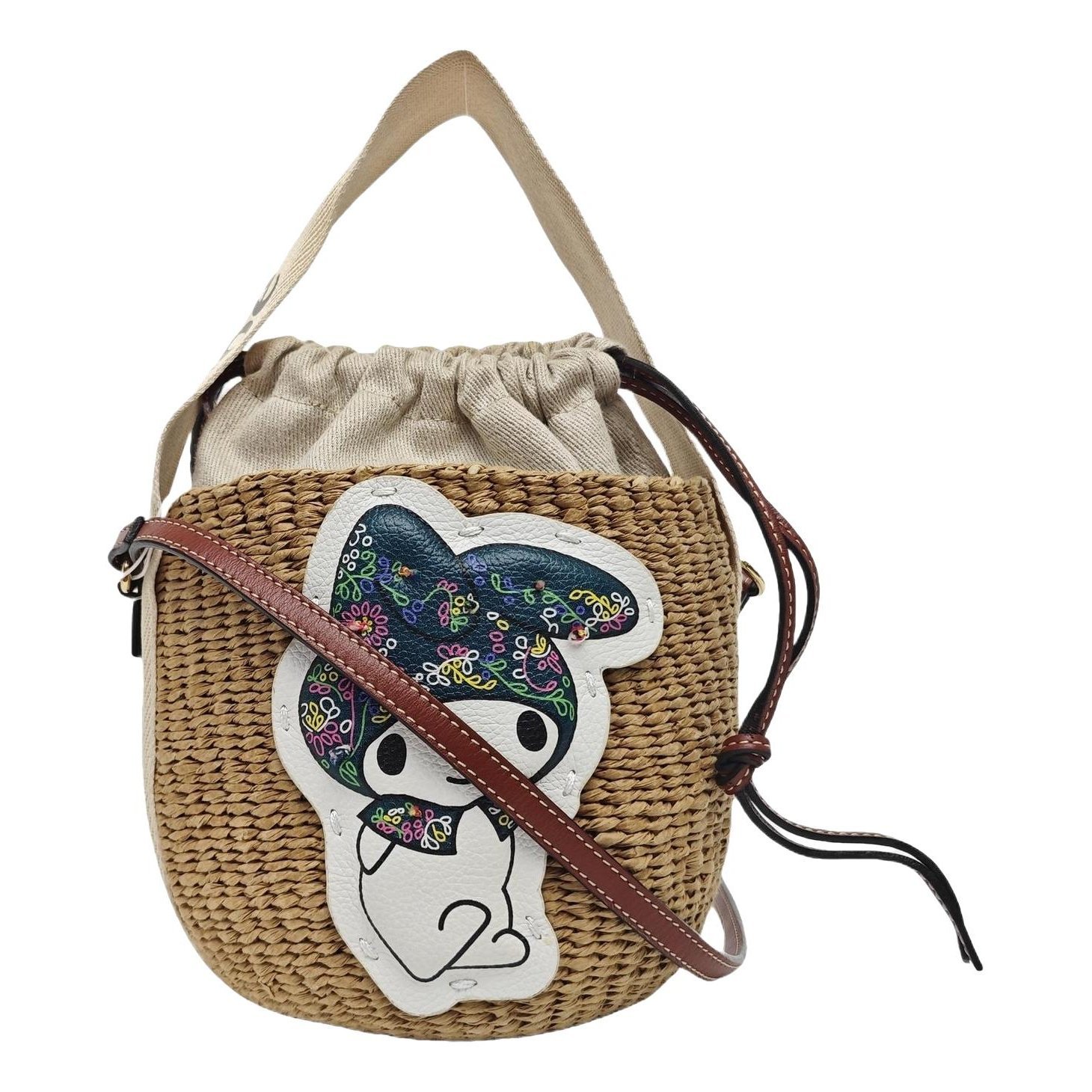 Chloe Woody cloth handbag