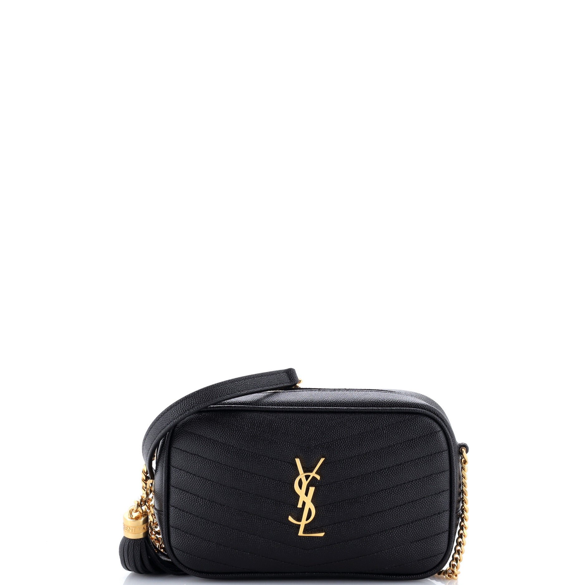 Lou Camera Bag Matelasse Chevron Leather Mini
