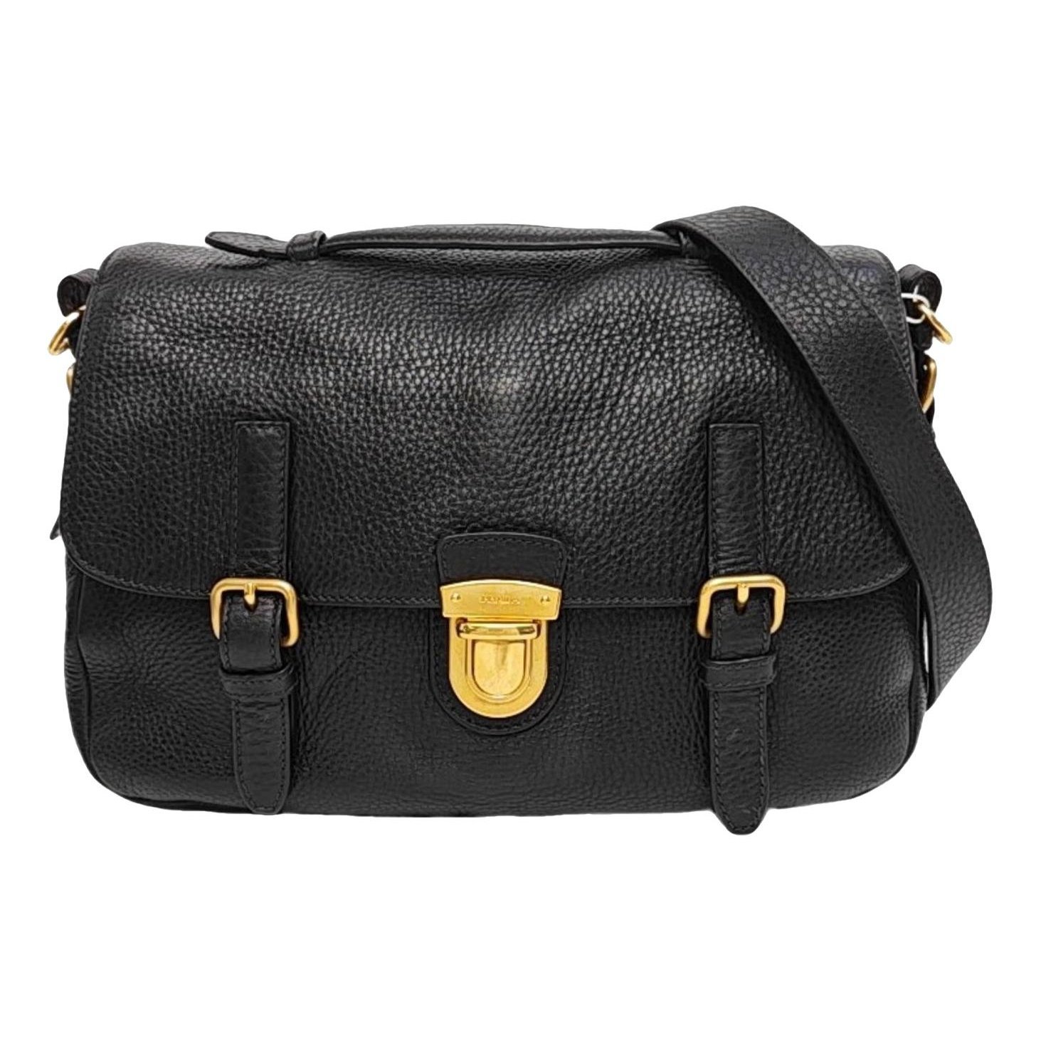 Leather handbag