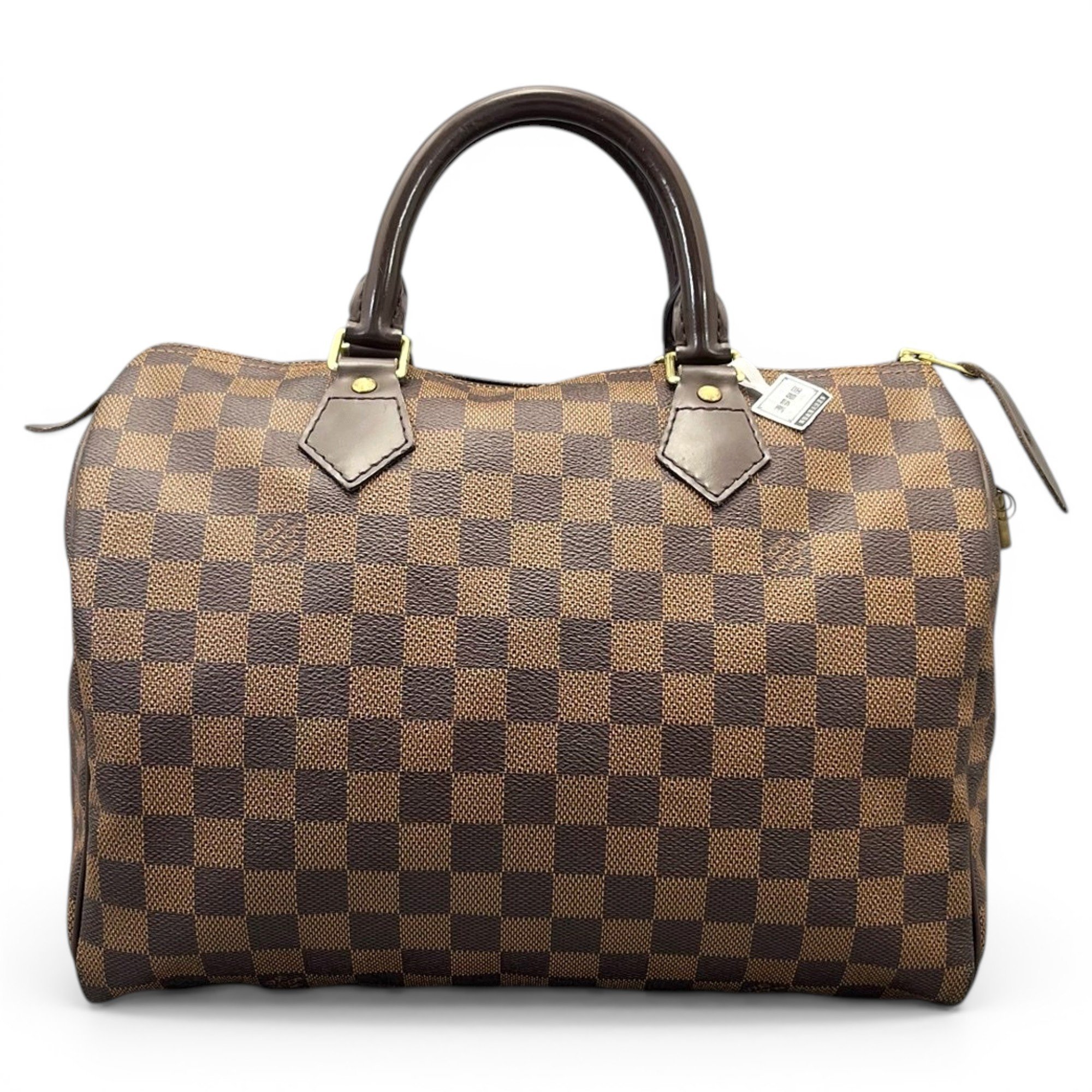 Speedy leather handbag