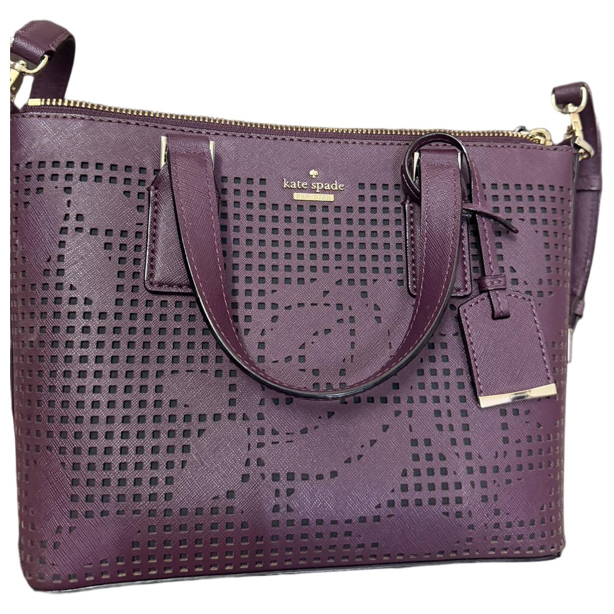 Leather crossbody bag