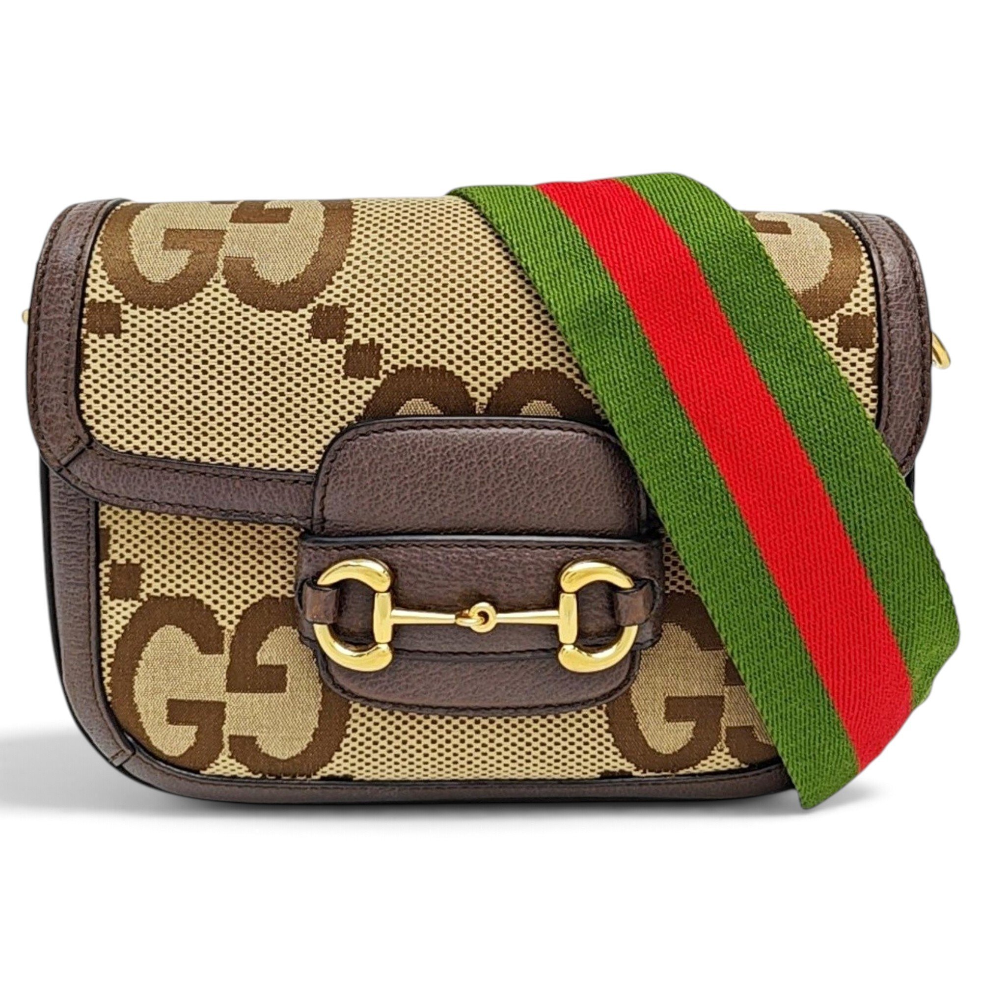 Handle Horsebit 1955 cloth handbag