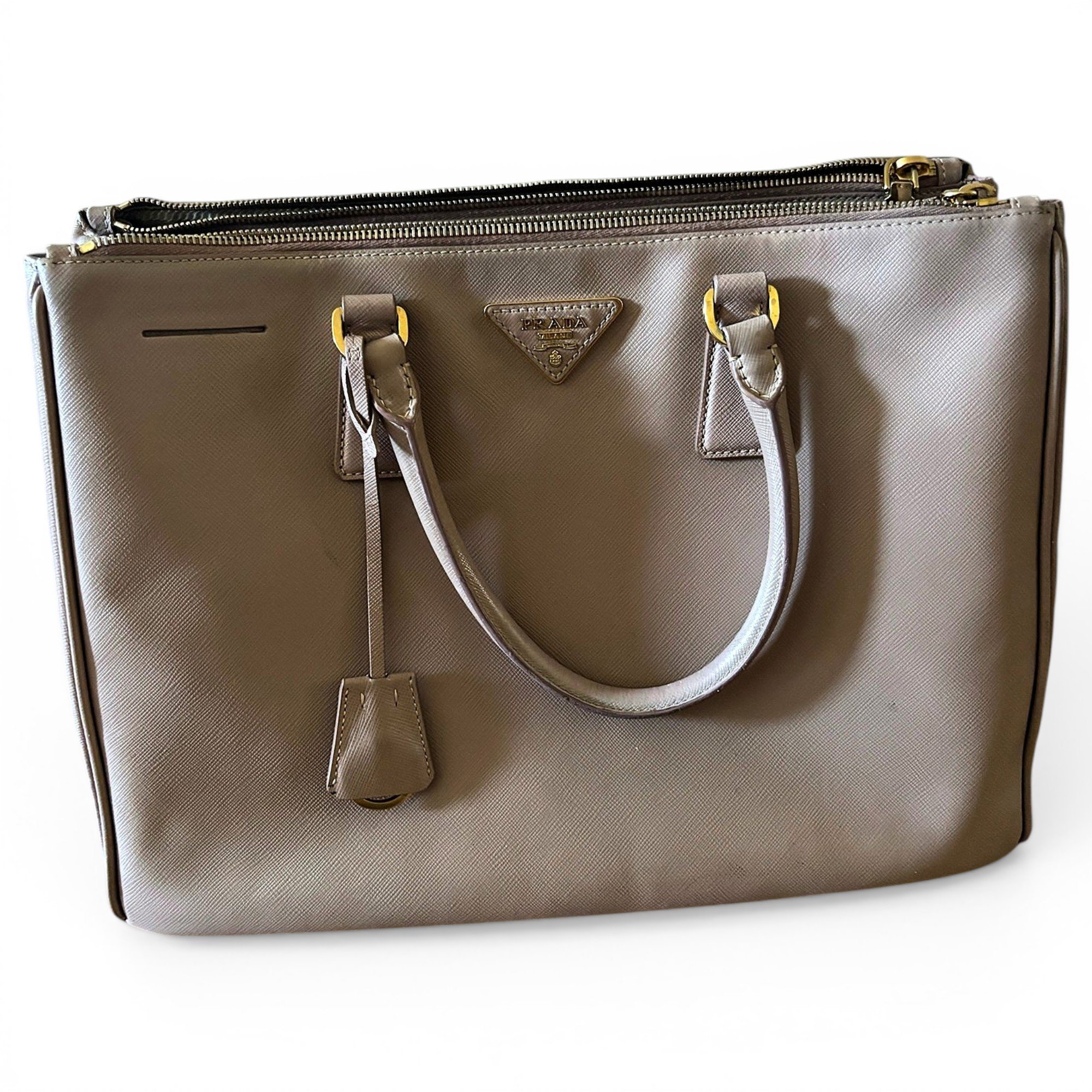 Galleria leather handbag