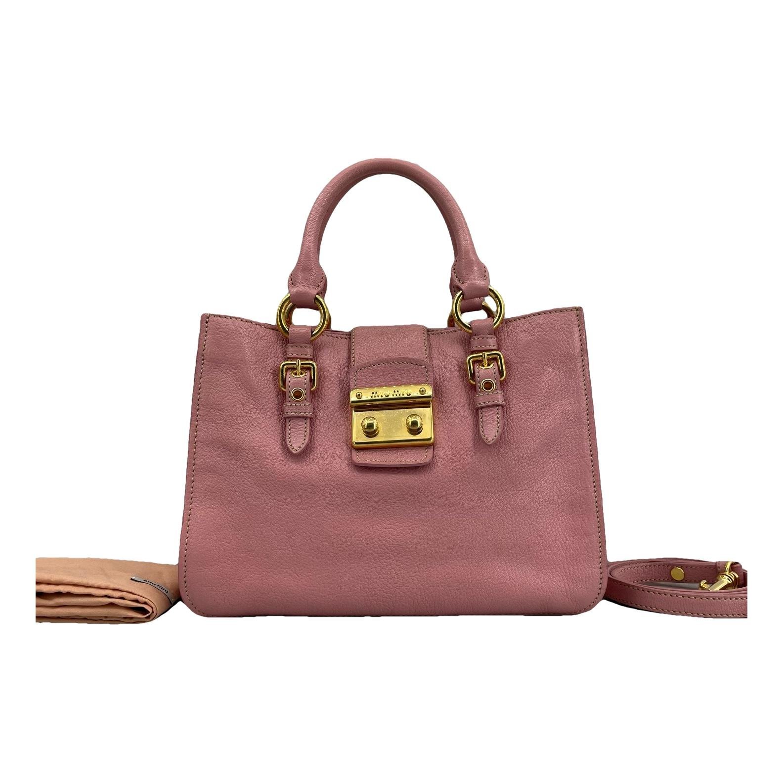 Leather handbag