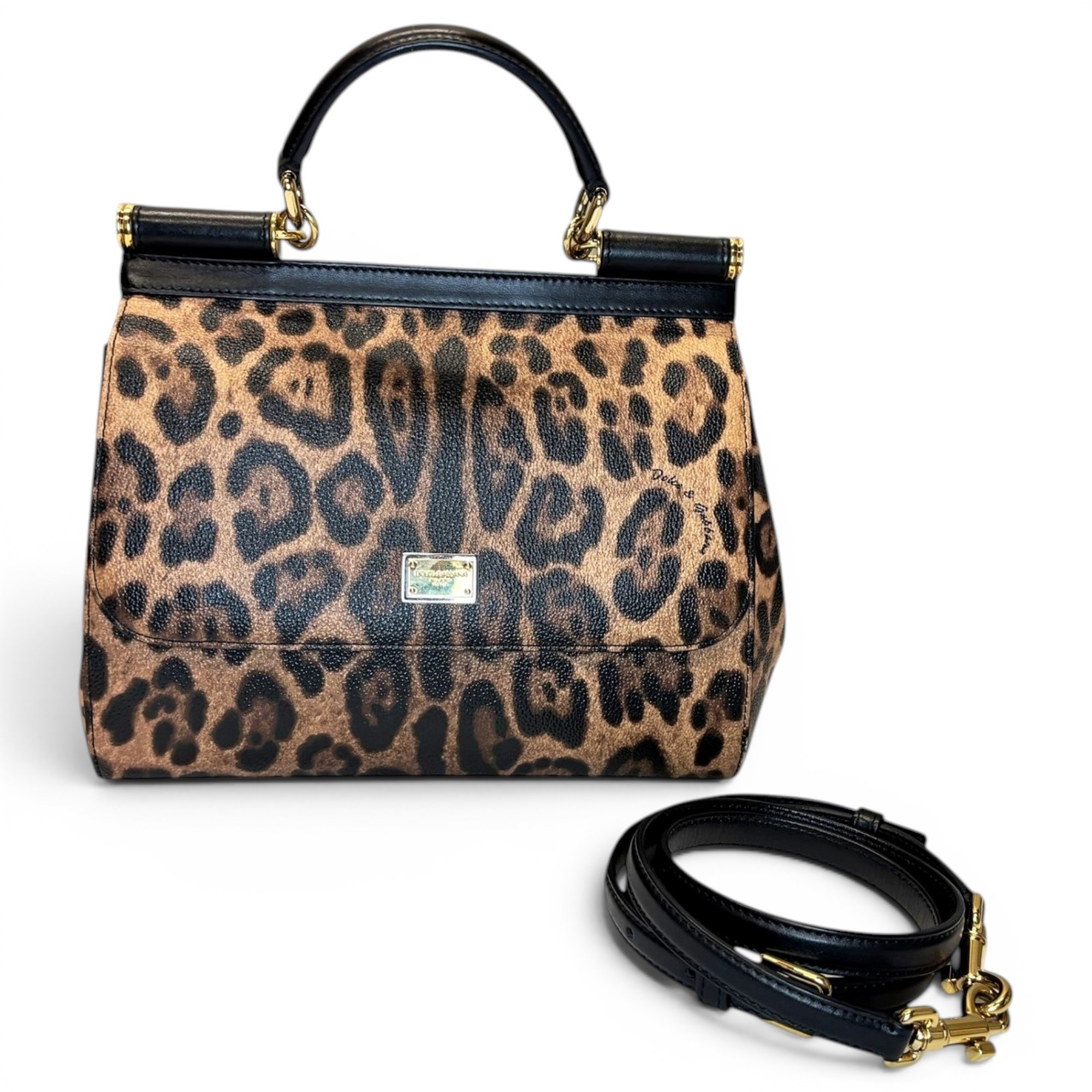 Sicily leather crossbody bag
