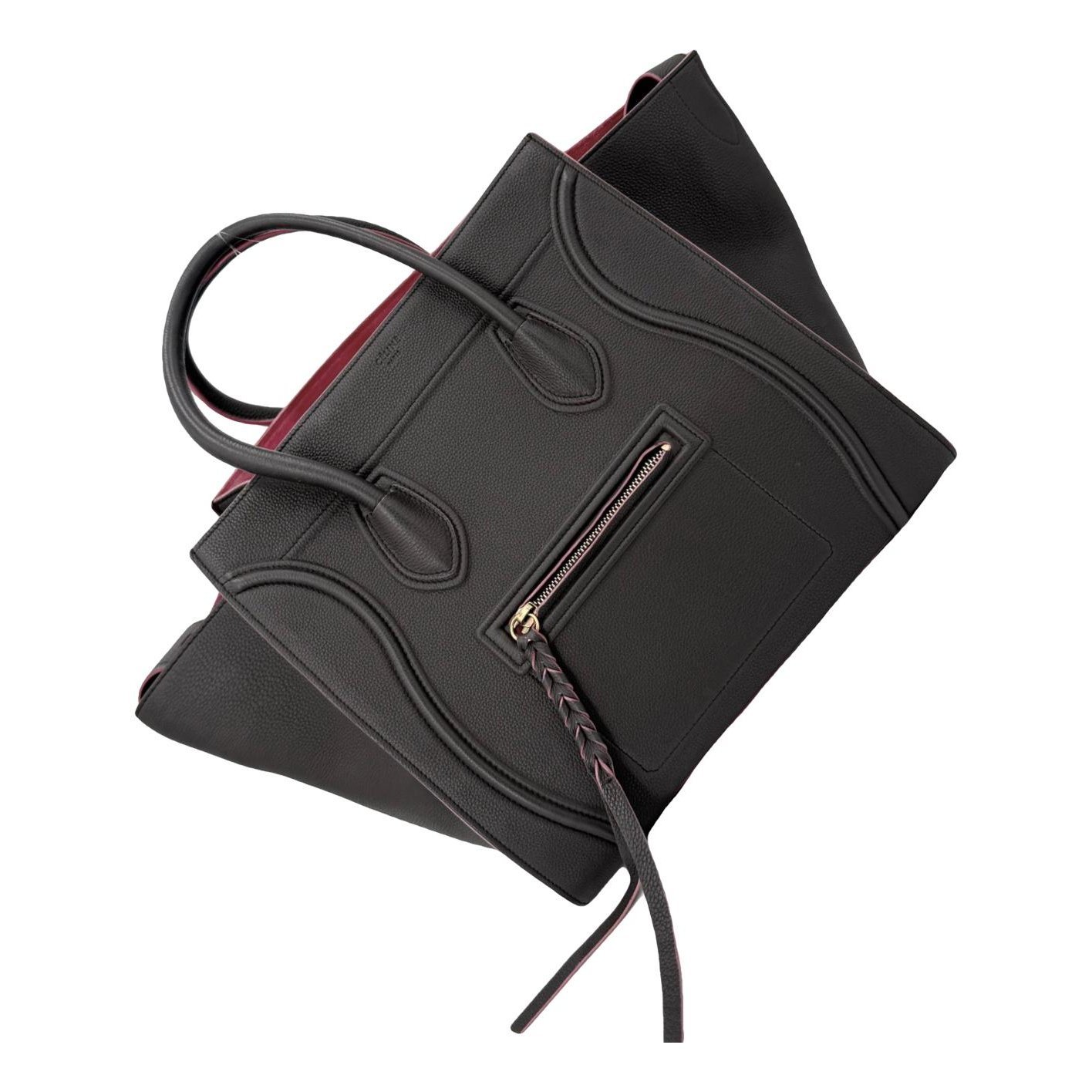 Luggage Phantom linen handbag