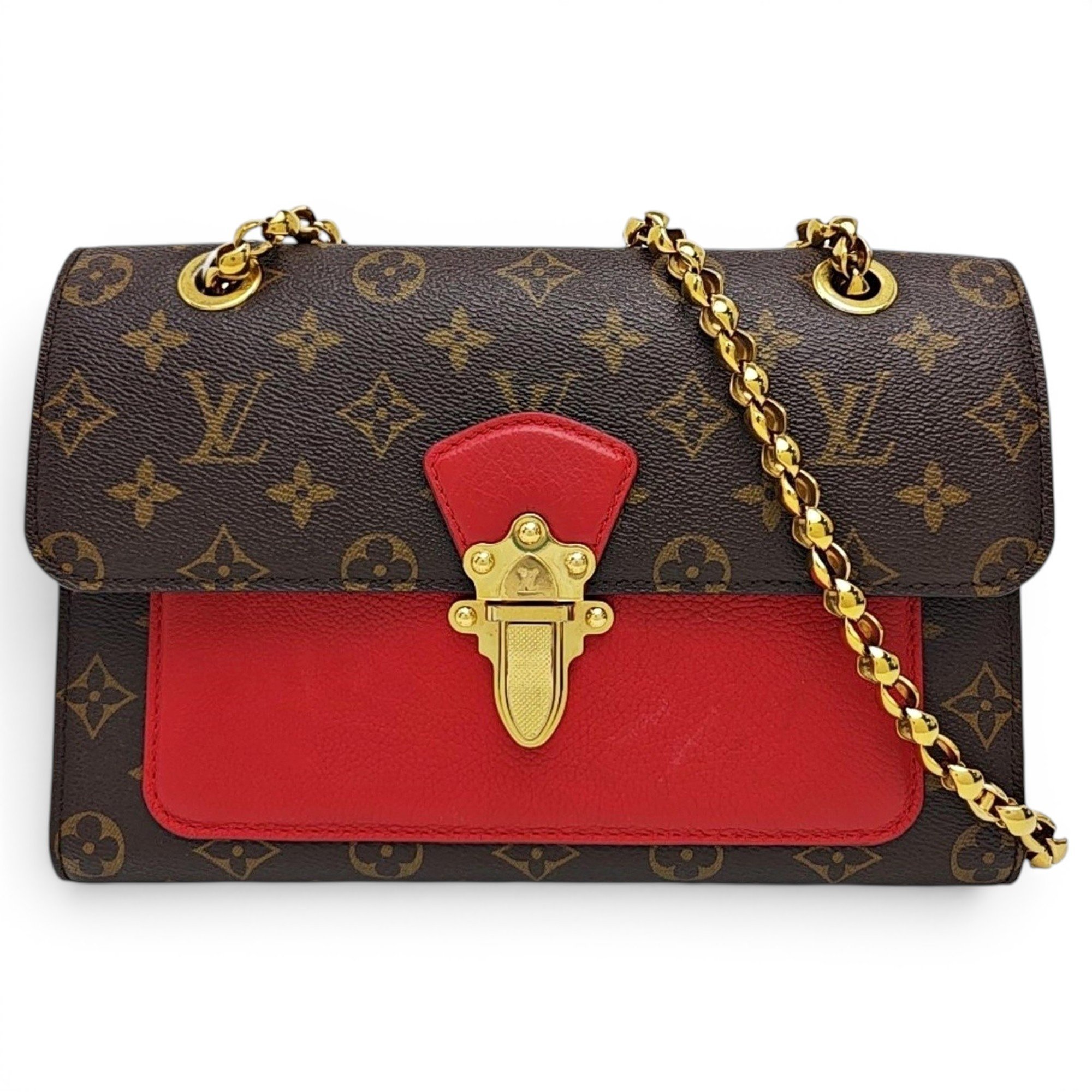 Victoire leather handbag
