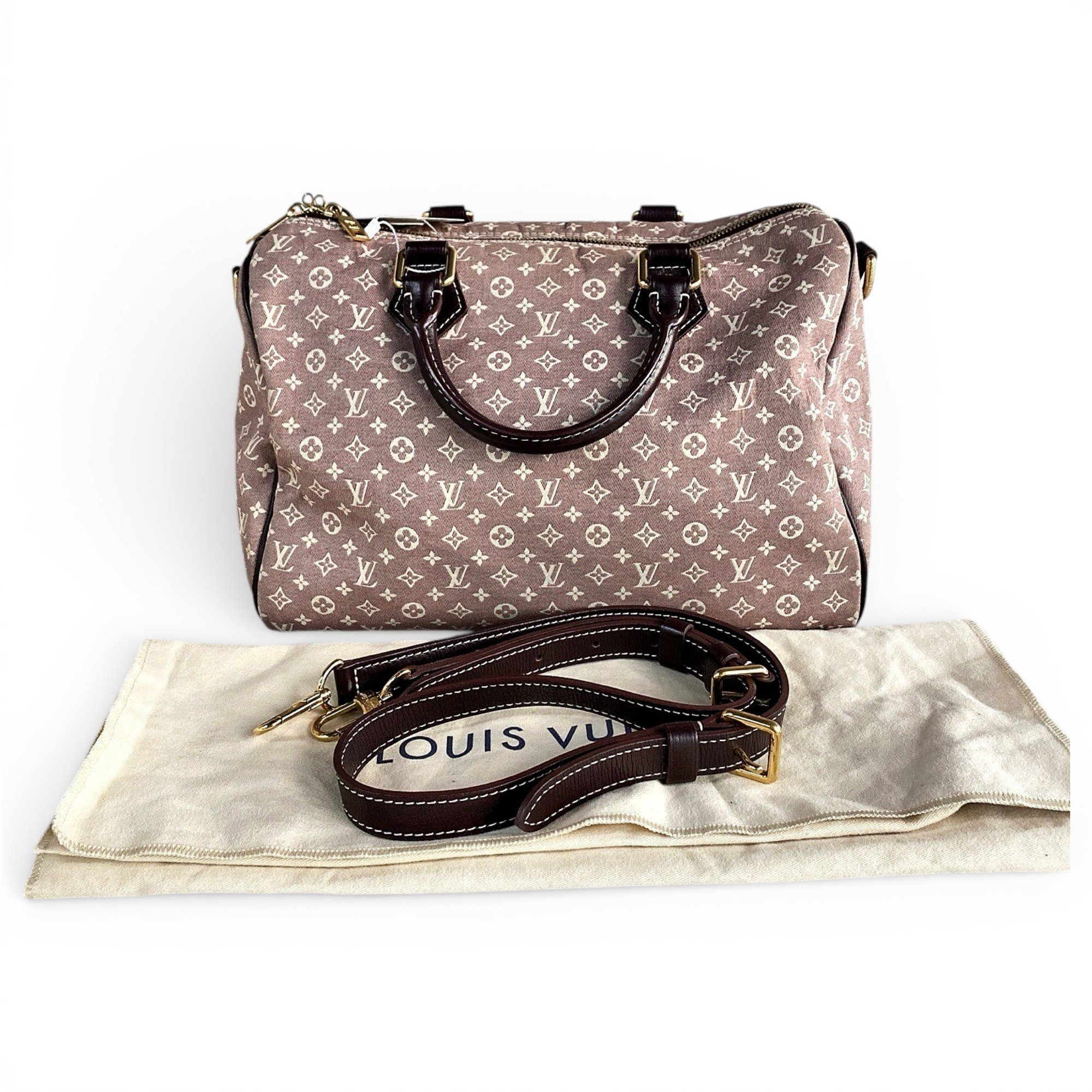 Speedy Bandoulière leather handbag