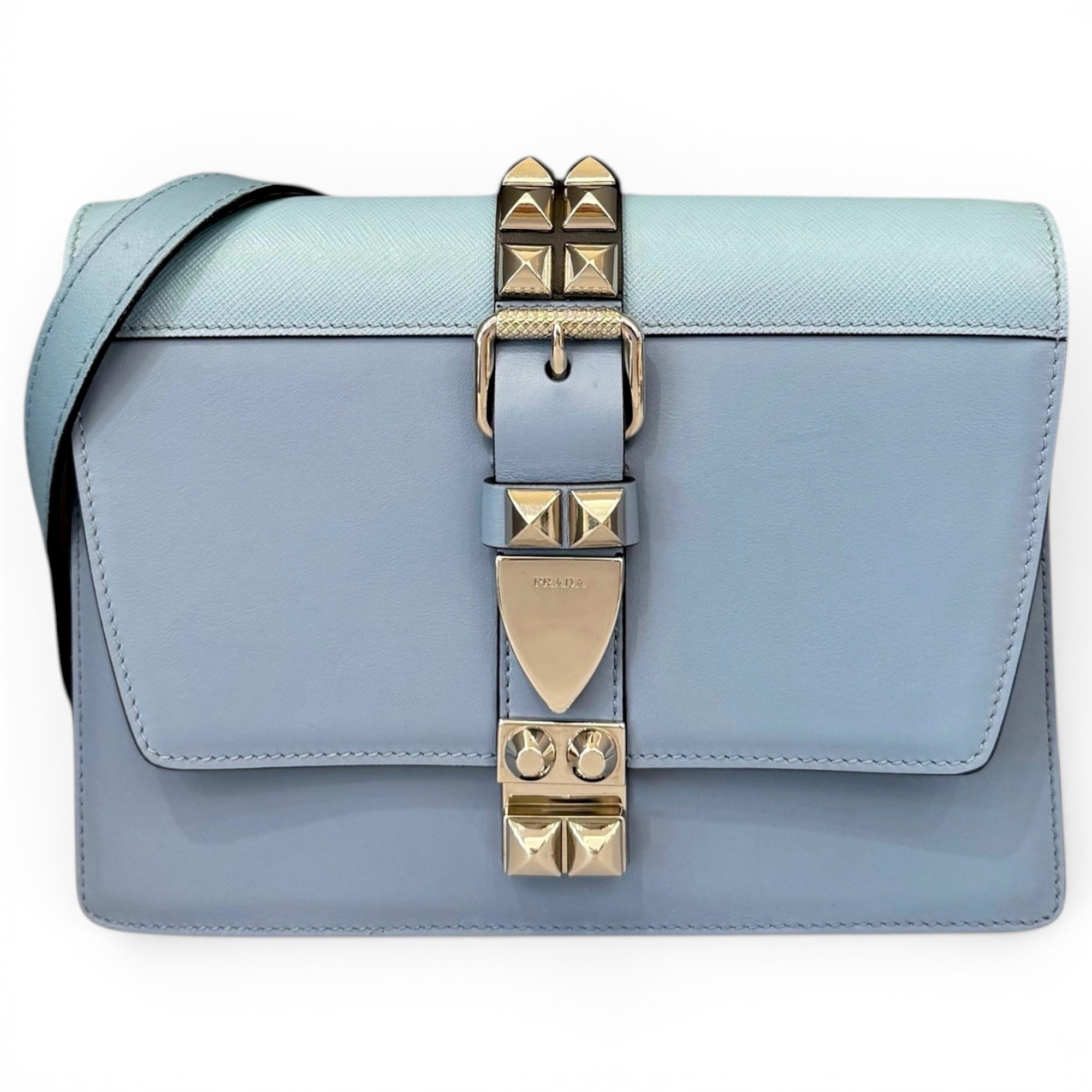 Prada Pony-style calfskin handbag