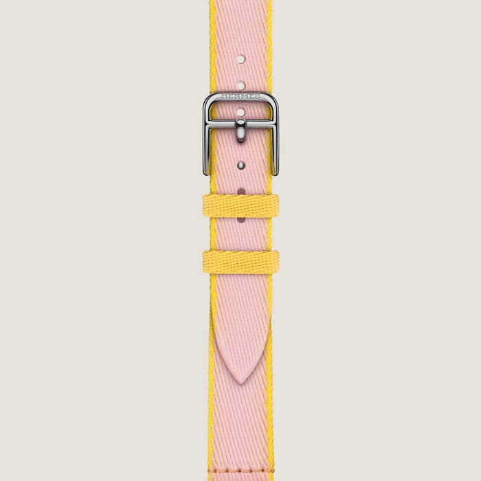 Band Apple Watch Hermès Single Tour 42 MM Twill Jump Attelage