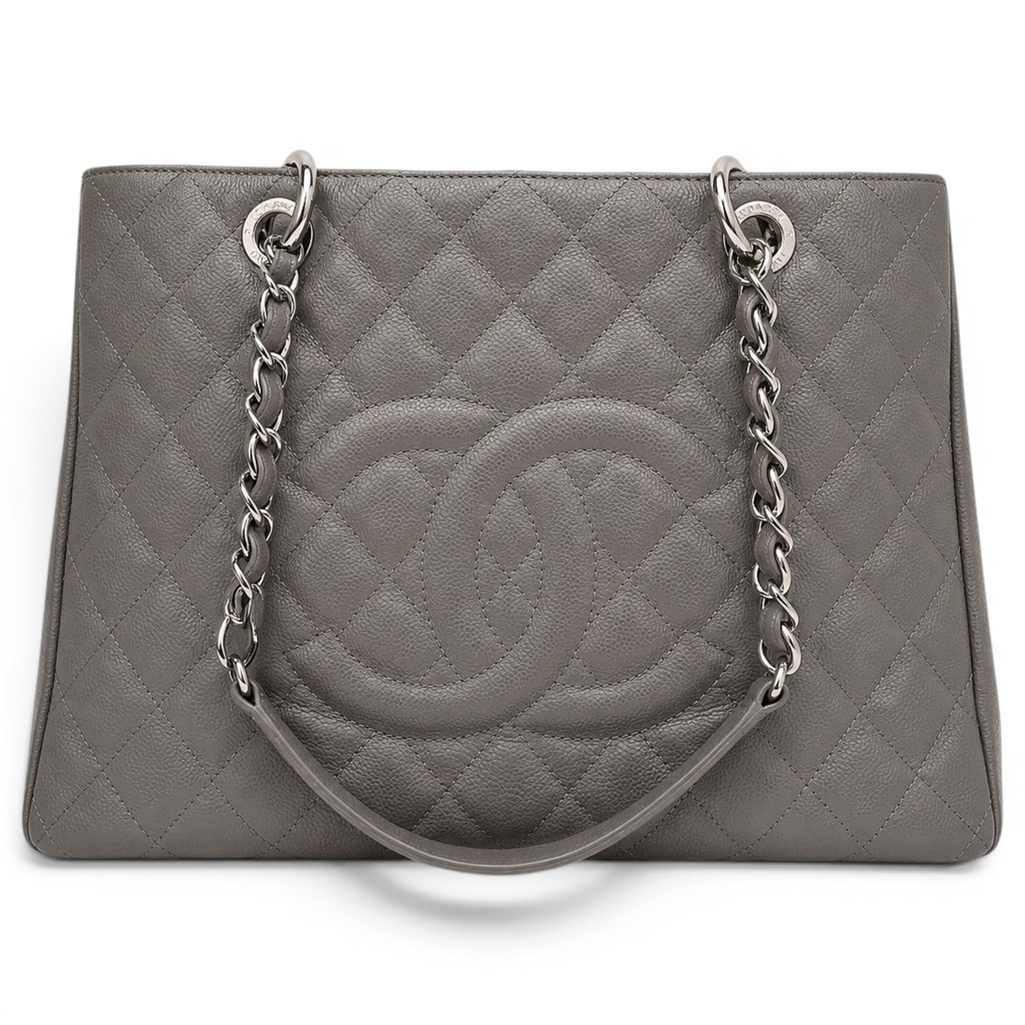Grand shopping leather tote